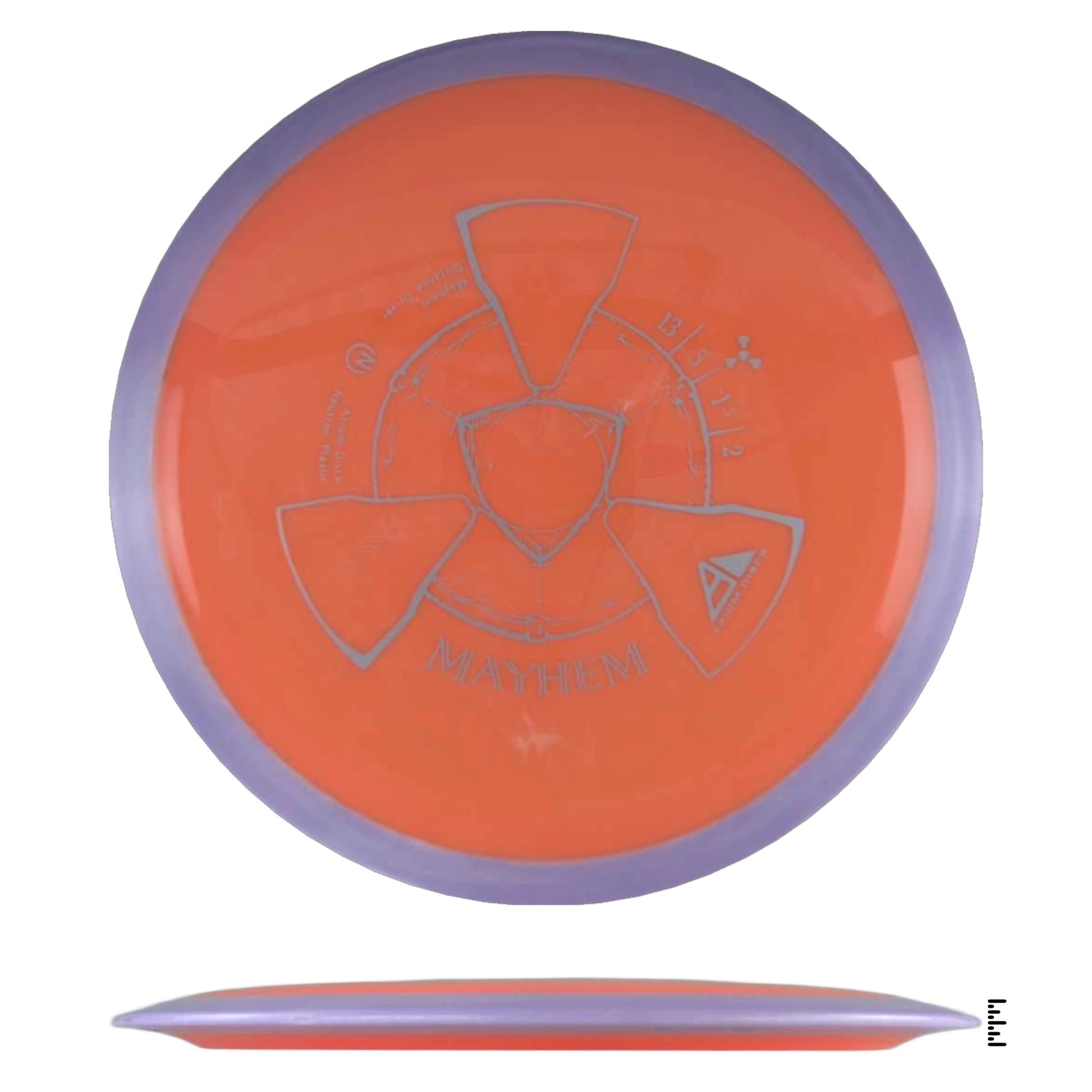 Axiom Discs Neutron Mayhem - Orange / Plum - Powergrip USA