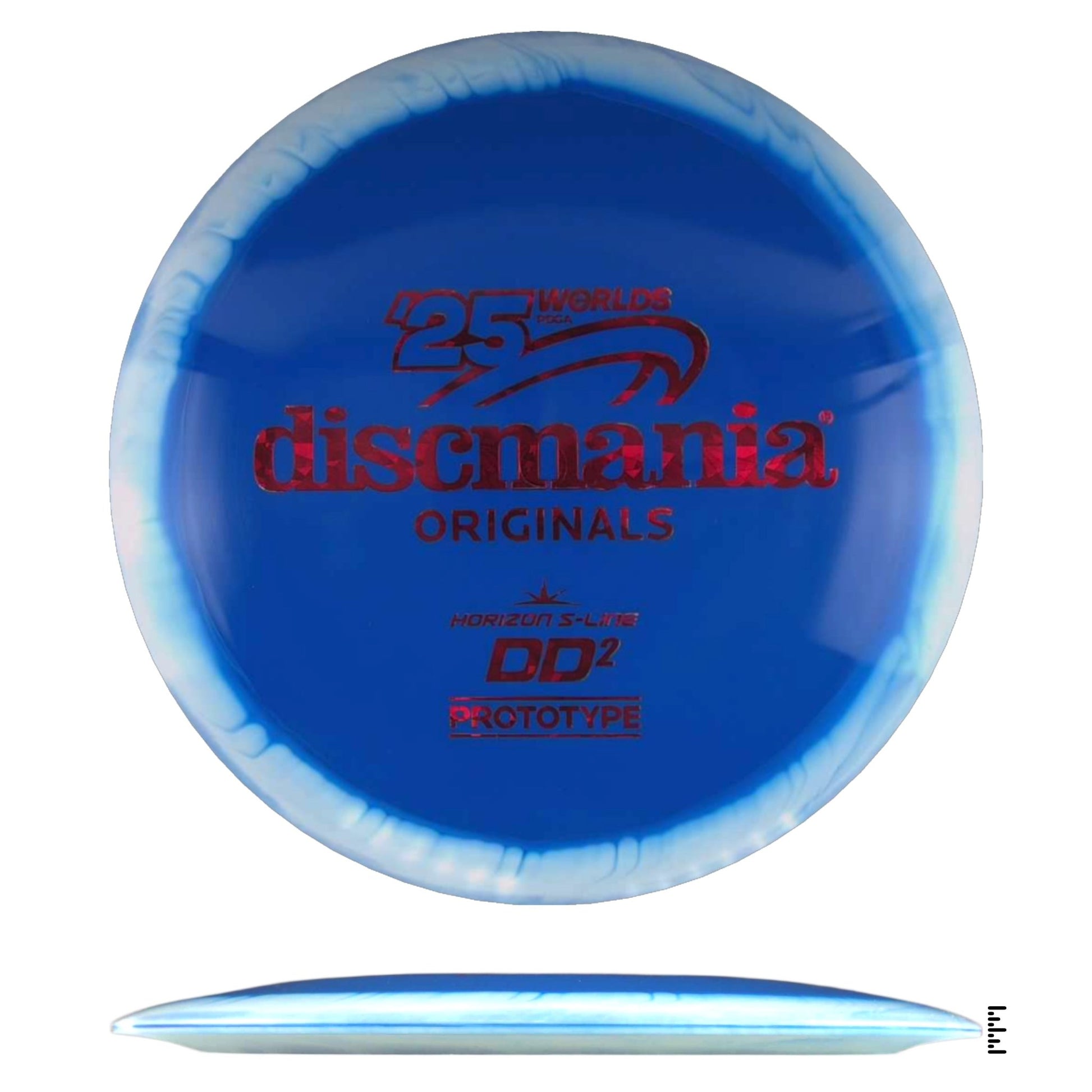 Horizon S - Line DD2 Prototype - Worlds 2025 - Blue / White - Powergrip USA