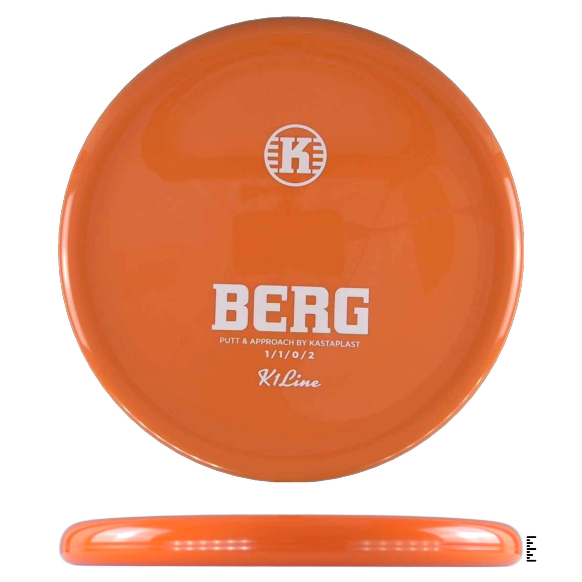 Kastaplast K1 Berg - Orange - Powergrip USA