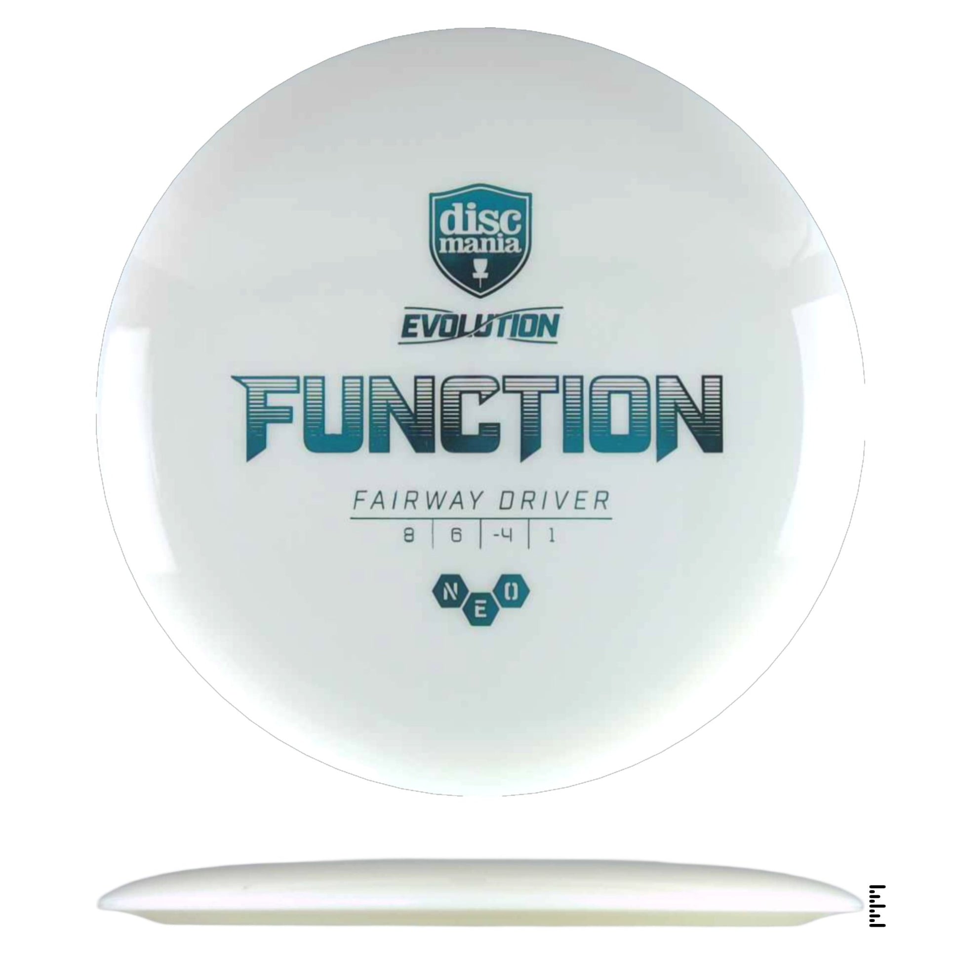 Discmania Evolution Neo Function - White - Powergrip USA