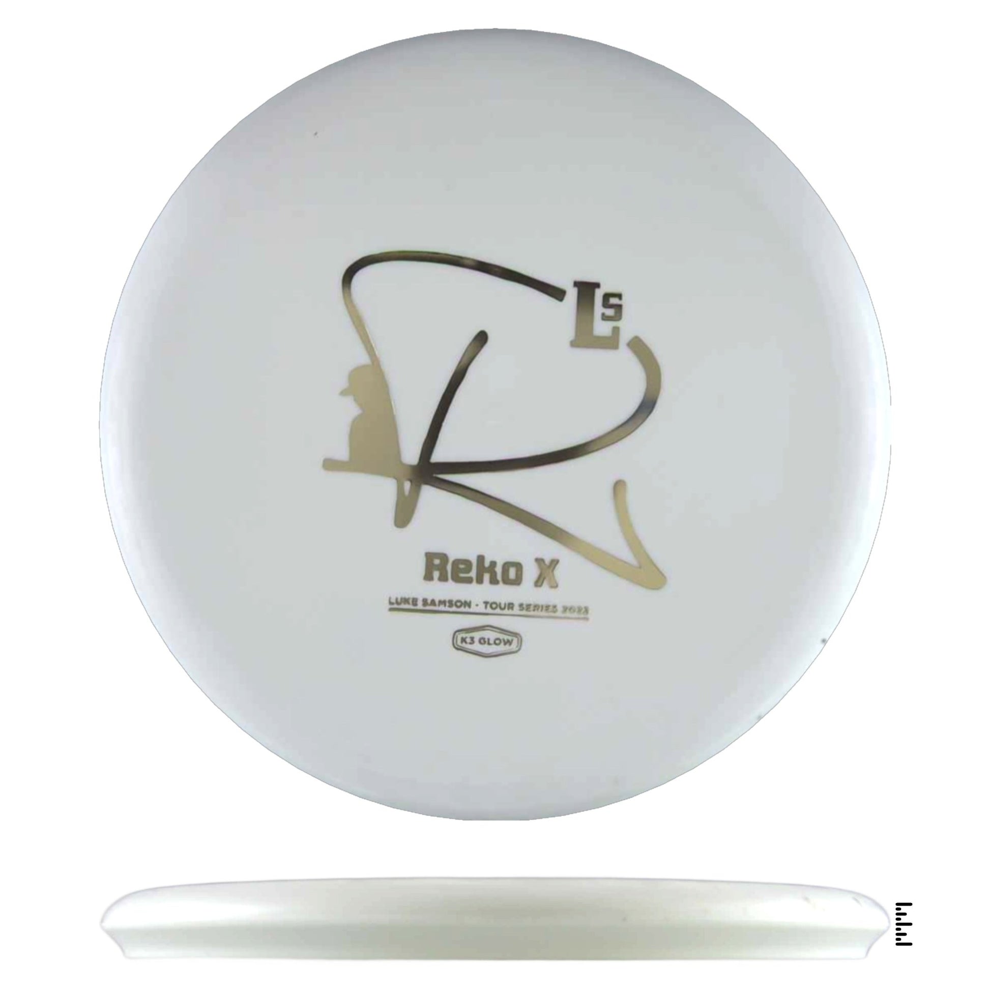 Kastaplast K3 Glow Reko X Luke Samson 2022 Tour Series - White - Powergrip USA