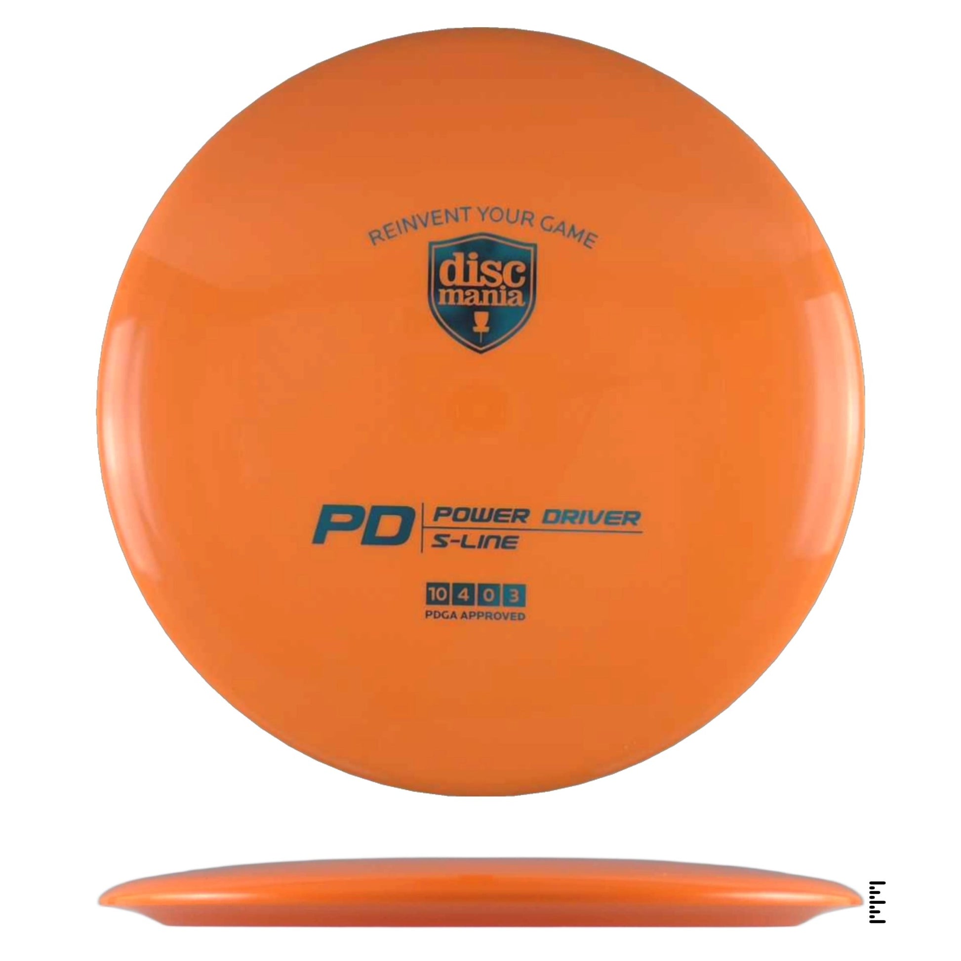 Discmania S - Line PD - Orange - Powergrip USA