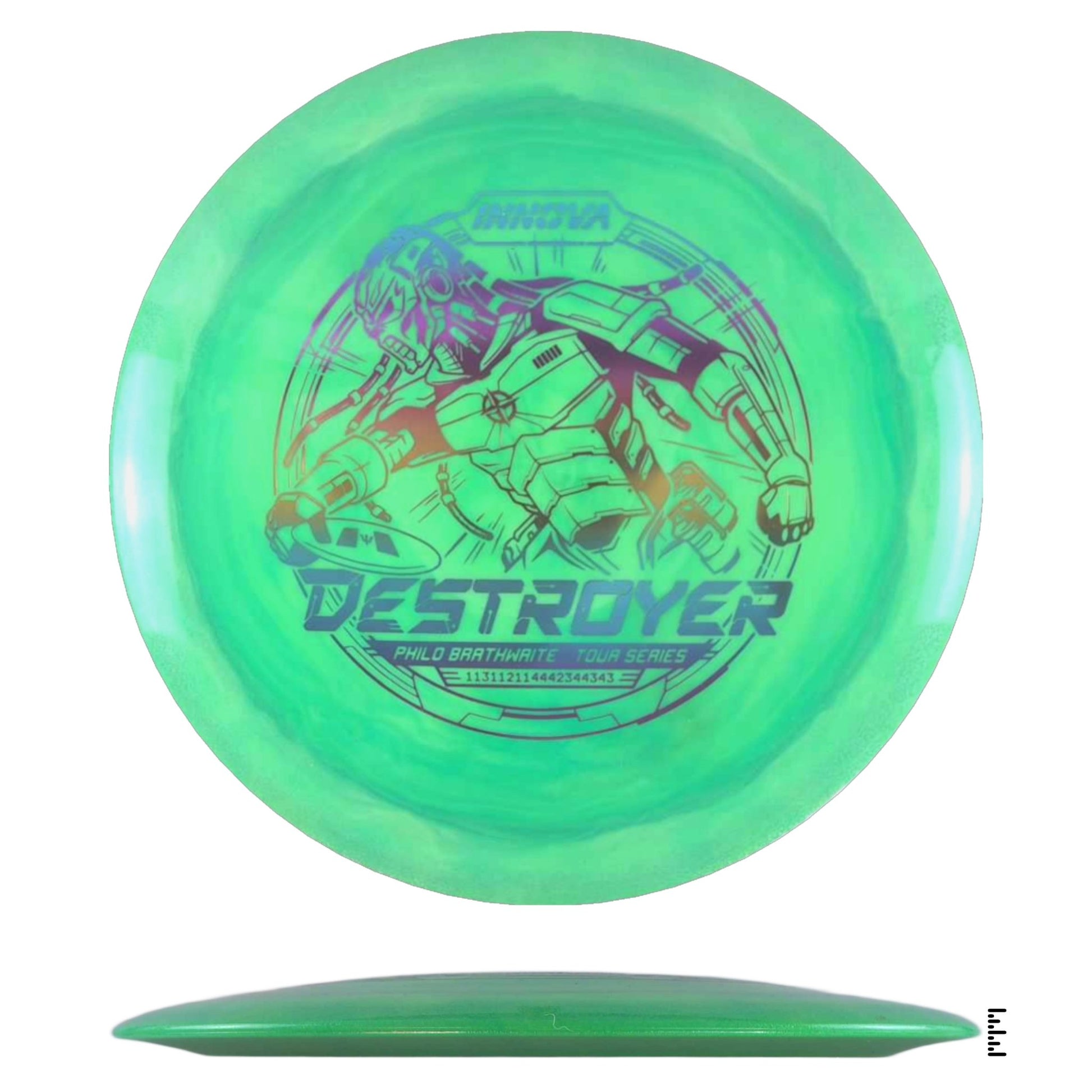 Star Destroyer 2025 Philo Brathwaite Tour Series - Green - Powergrip USA