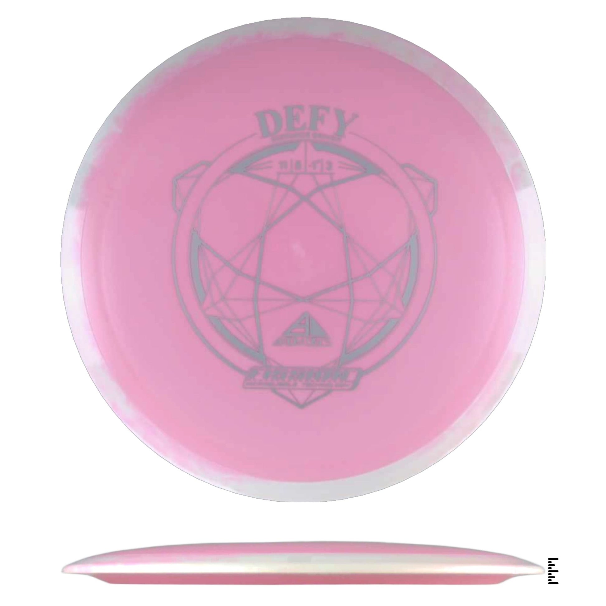 Axiom Discs Fission Defy - Pink / White - Powergrip USA