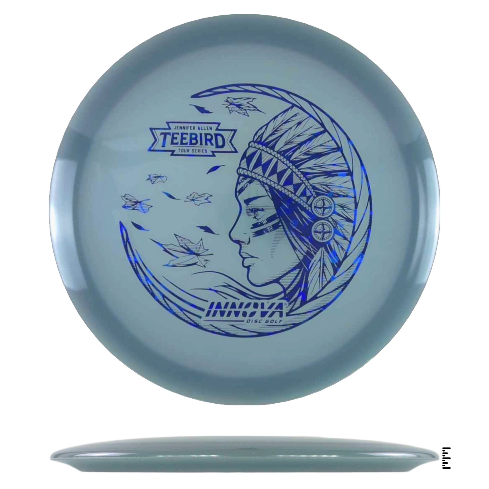 Proto Glow Champion Teebird 2025 Jennifer Allen Tour Series - Blueish Gray - Powergrip USA