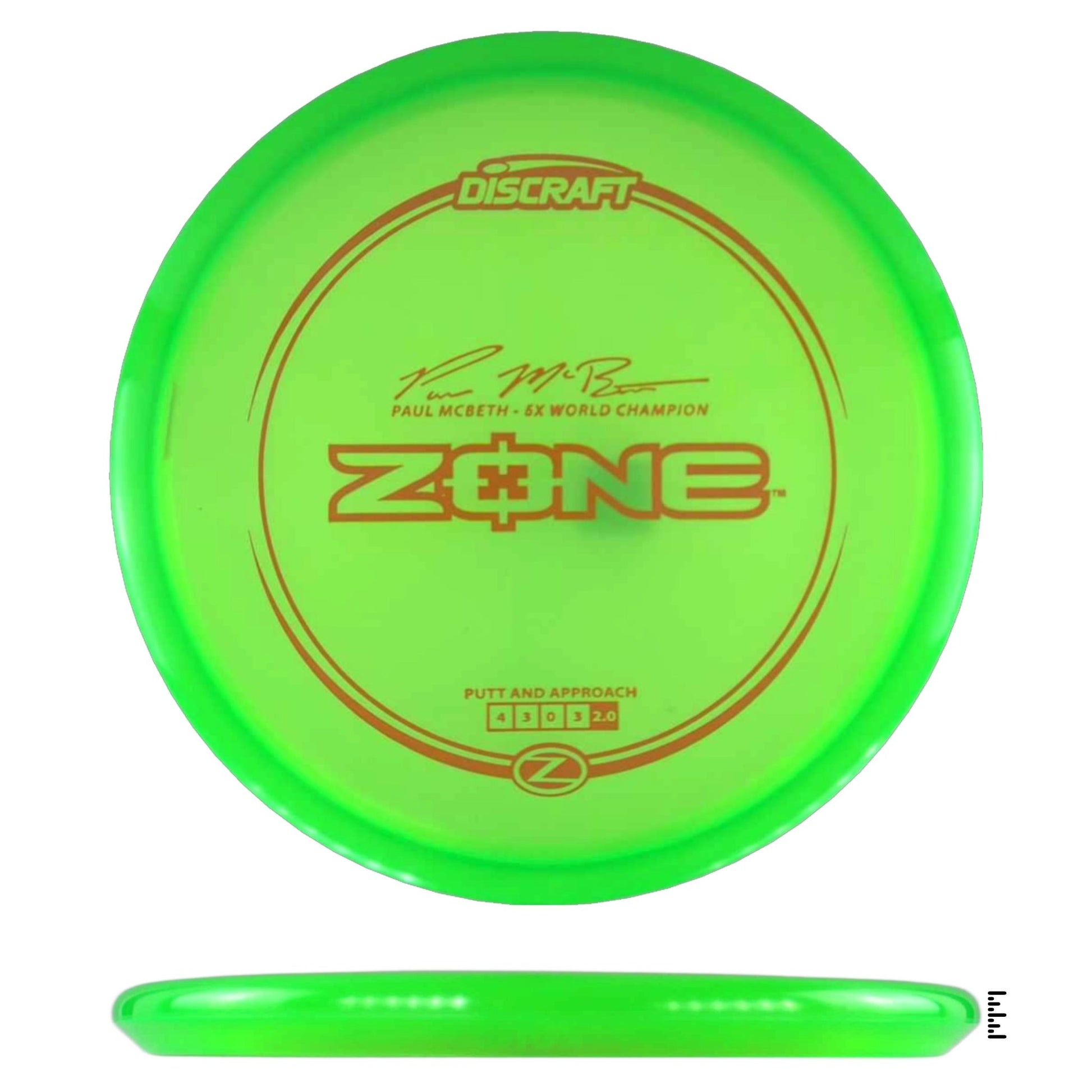 Discraft Z Line Zone Paul McBeth - Green - Powergrip USA