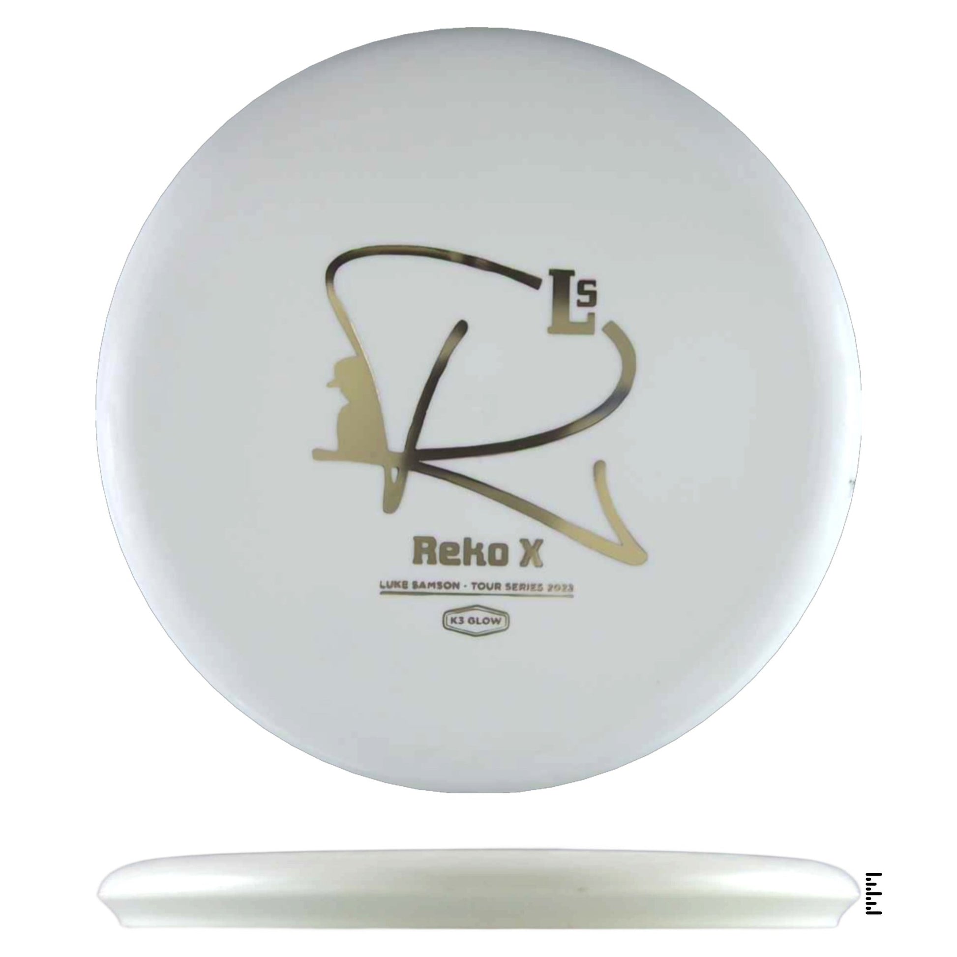 Kastaplast K3 Glow Reko X Luke Samson 2022 Tour Series - White - Powergrip USA