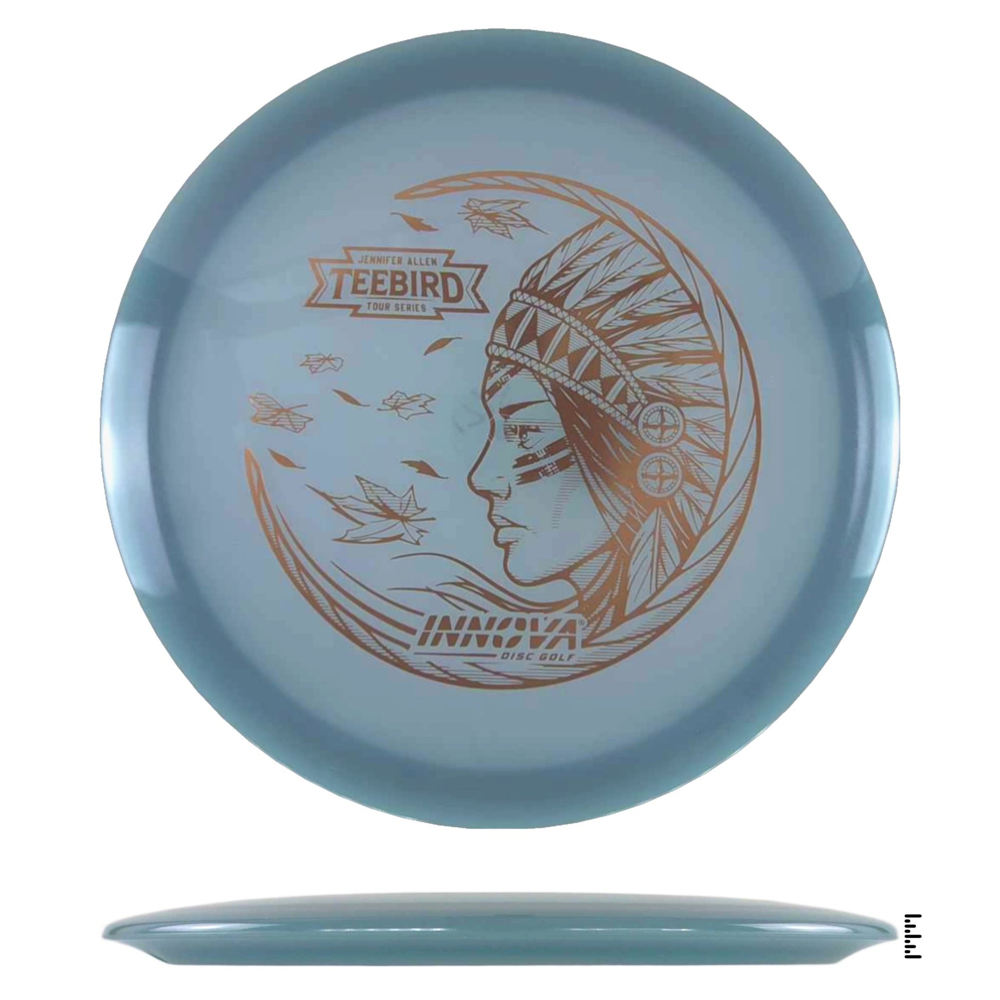 Proto Glow Champion Teebird 2025 Jennifer Allen Tour Series - Blueish Gray - Powergrip USA