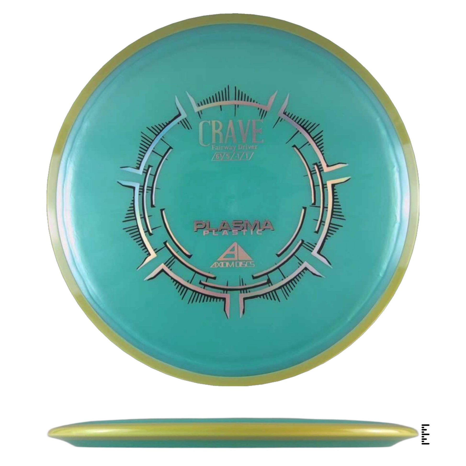 Axiom Discs Plasma Crave - Turquoise / Sand - Powergrip USA