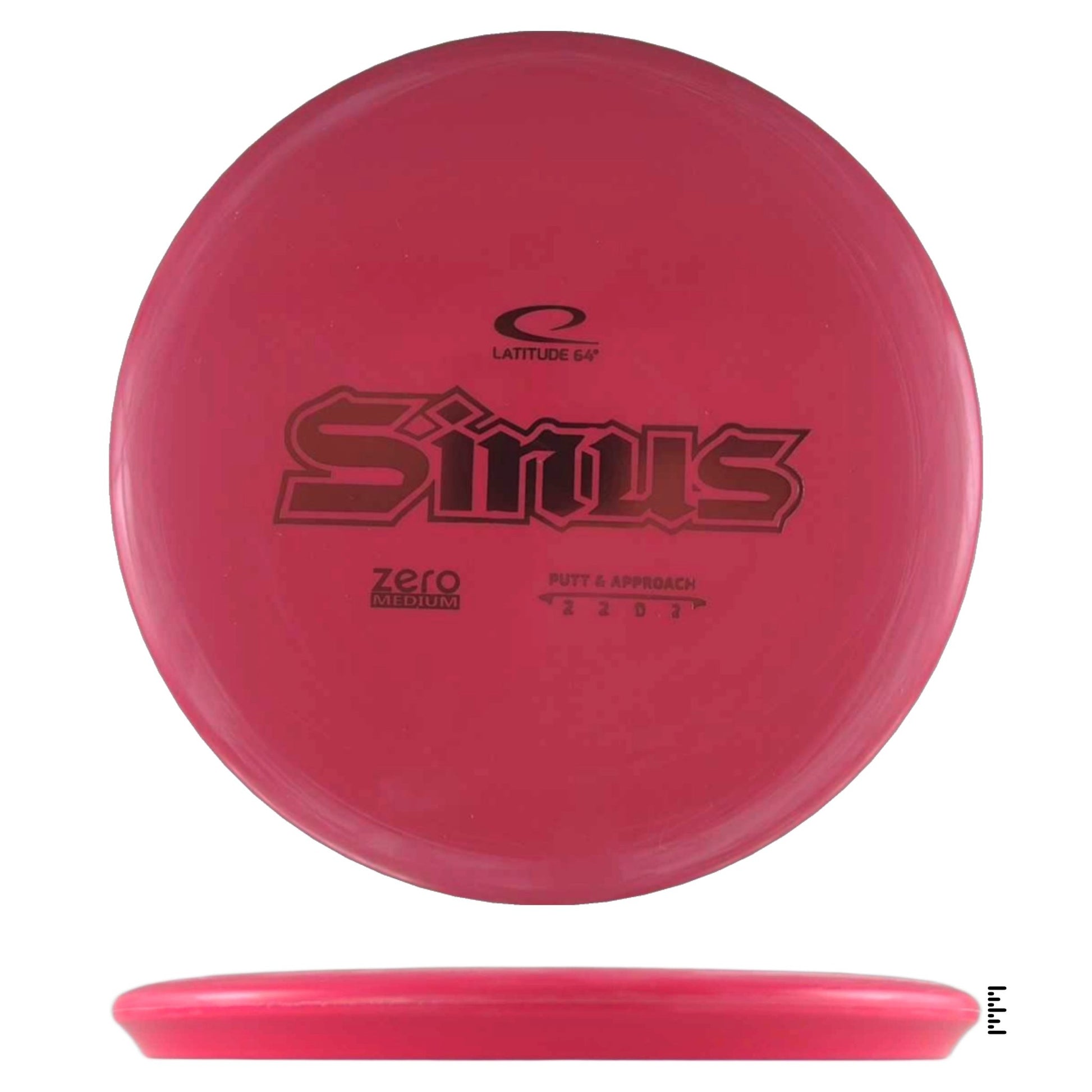 Latitude 64 Zero Medium Sinus - Red - Powergrip USA