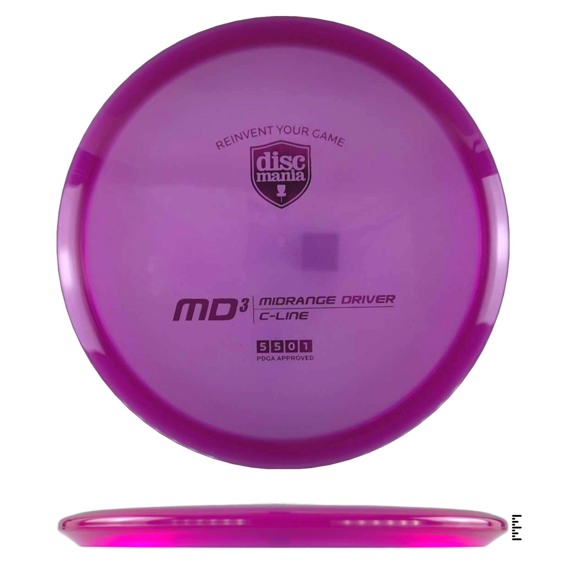 Discmania C - Line MD3 - Violet - Powergrip USA