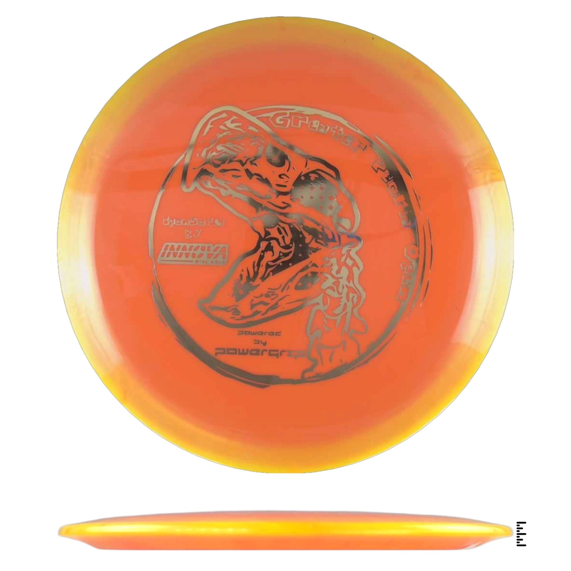 Innova Halo Firebird - 2024 Greater Peoria Open - Orange / Yellow - Powergrip USA