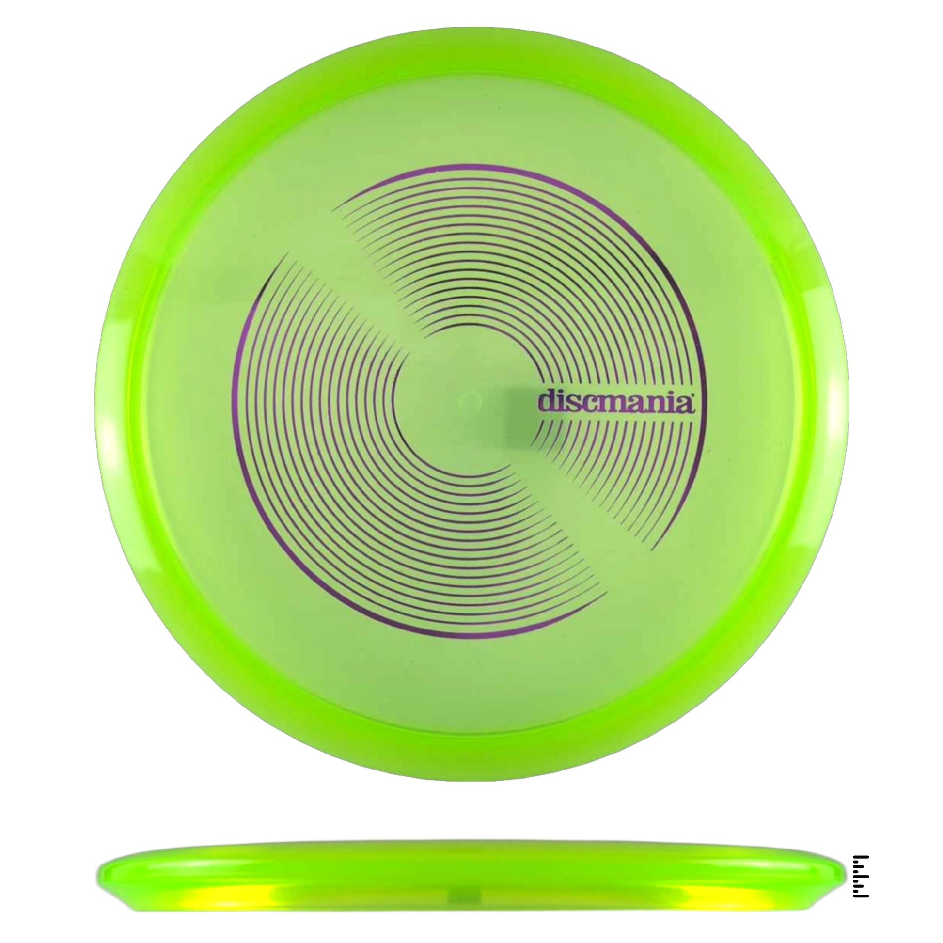 Discmania C - Line MD3 Vinyl Stamp - Lime - Powergrip USA
