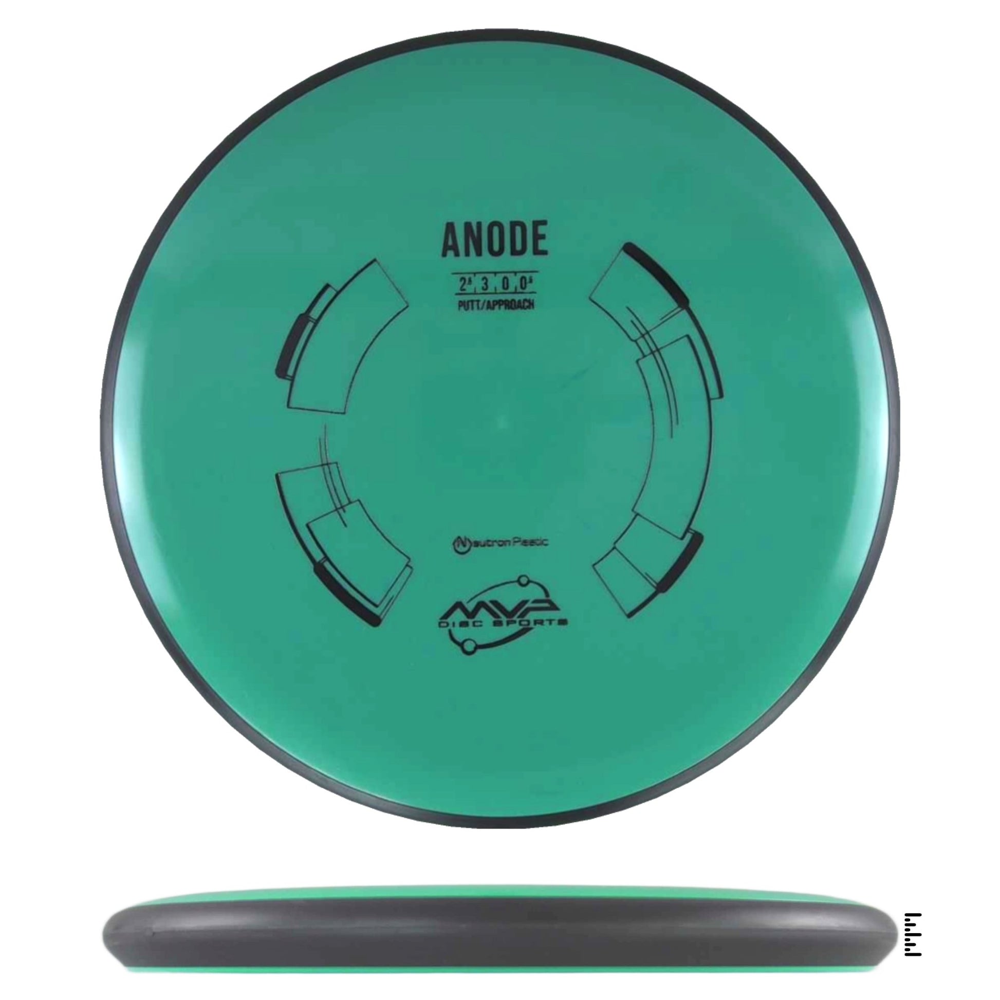 MVP Disc Sports Neutron Anode - Turquoise - Powergrip USA