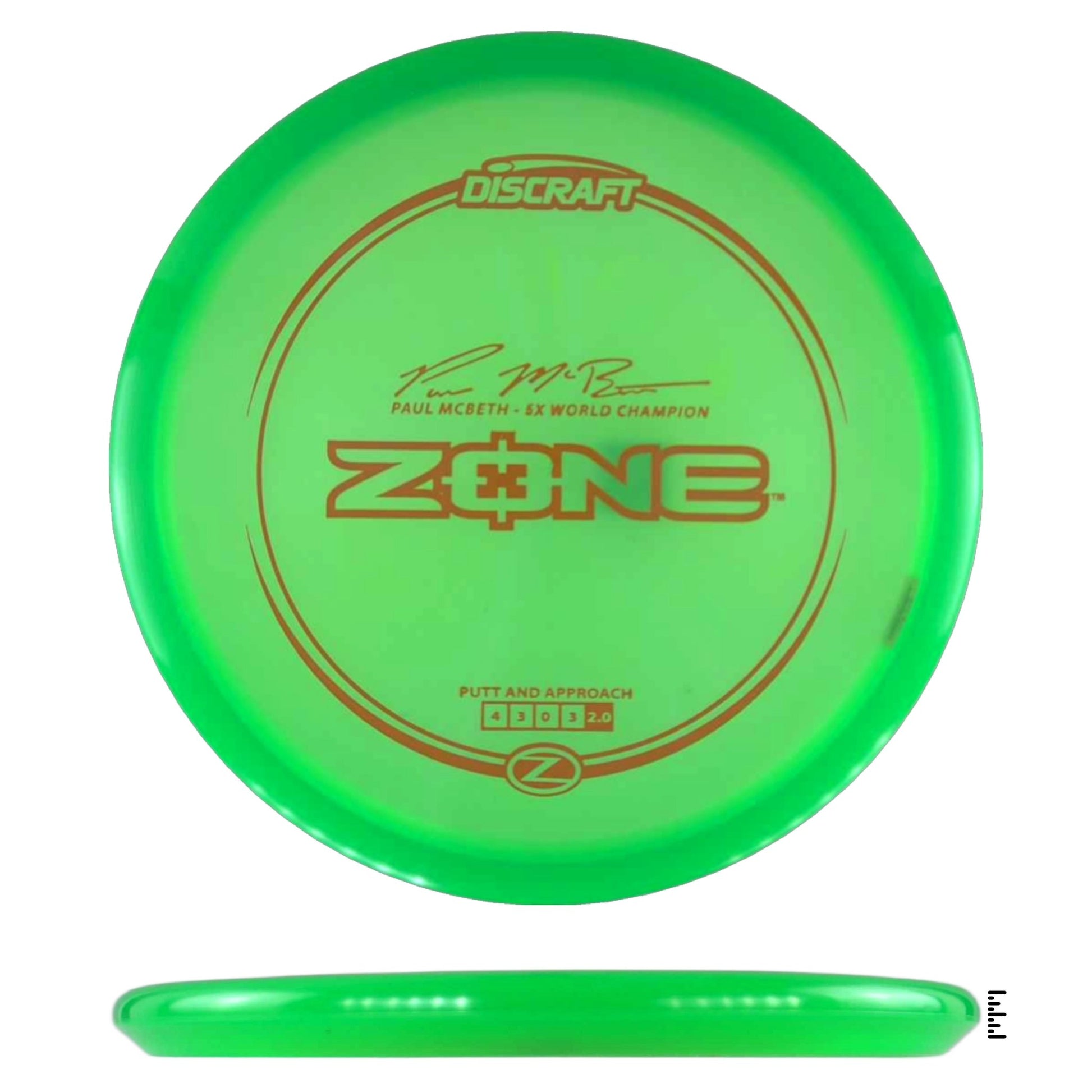 Discraft Z Line Zone Paul McBeth - Green - Powergrip USA