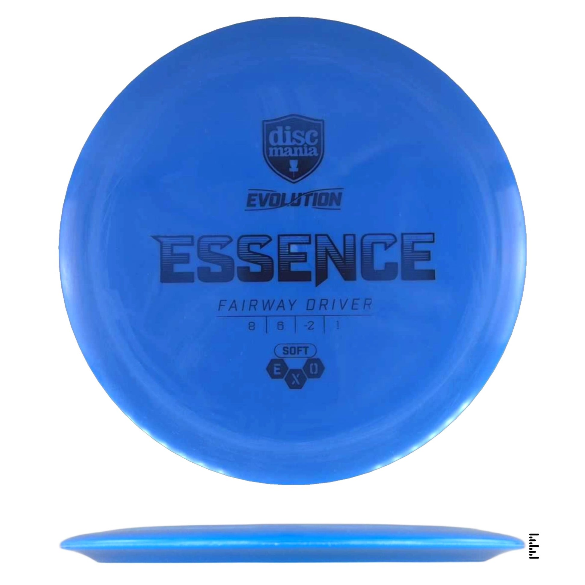 Discmania Evolution Soft Exo Essence - Blue - Powergrip USA