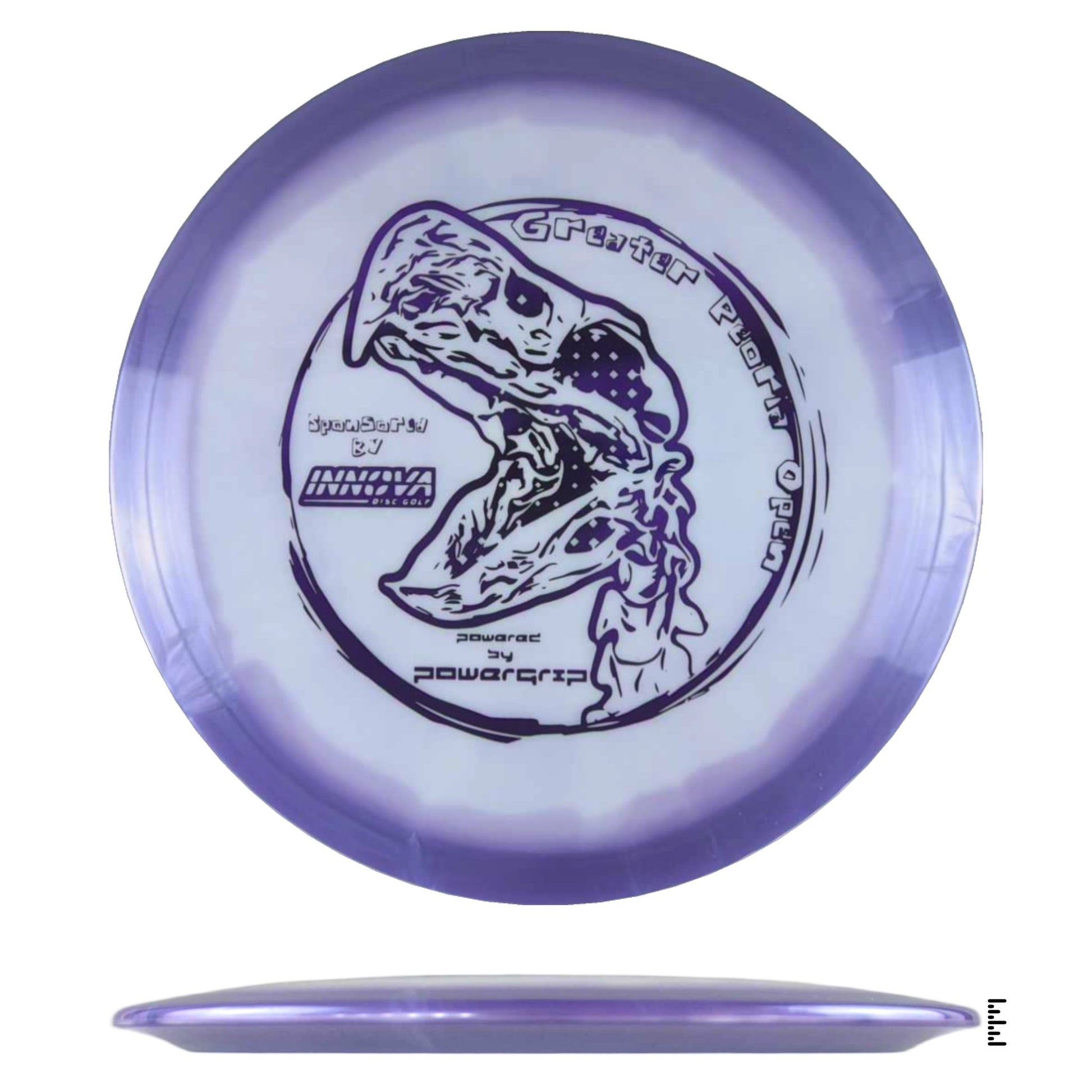 Innova Halo Firebird - 2024 Greater Peoria Open - White / Violet - Powergrip USA