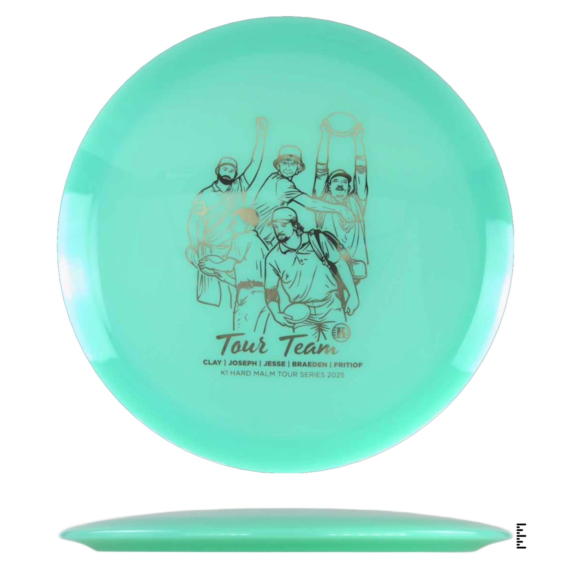 K1 Hard Malm 2025 Team Tour Series - Mint - Powergrip USA