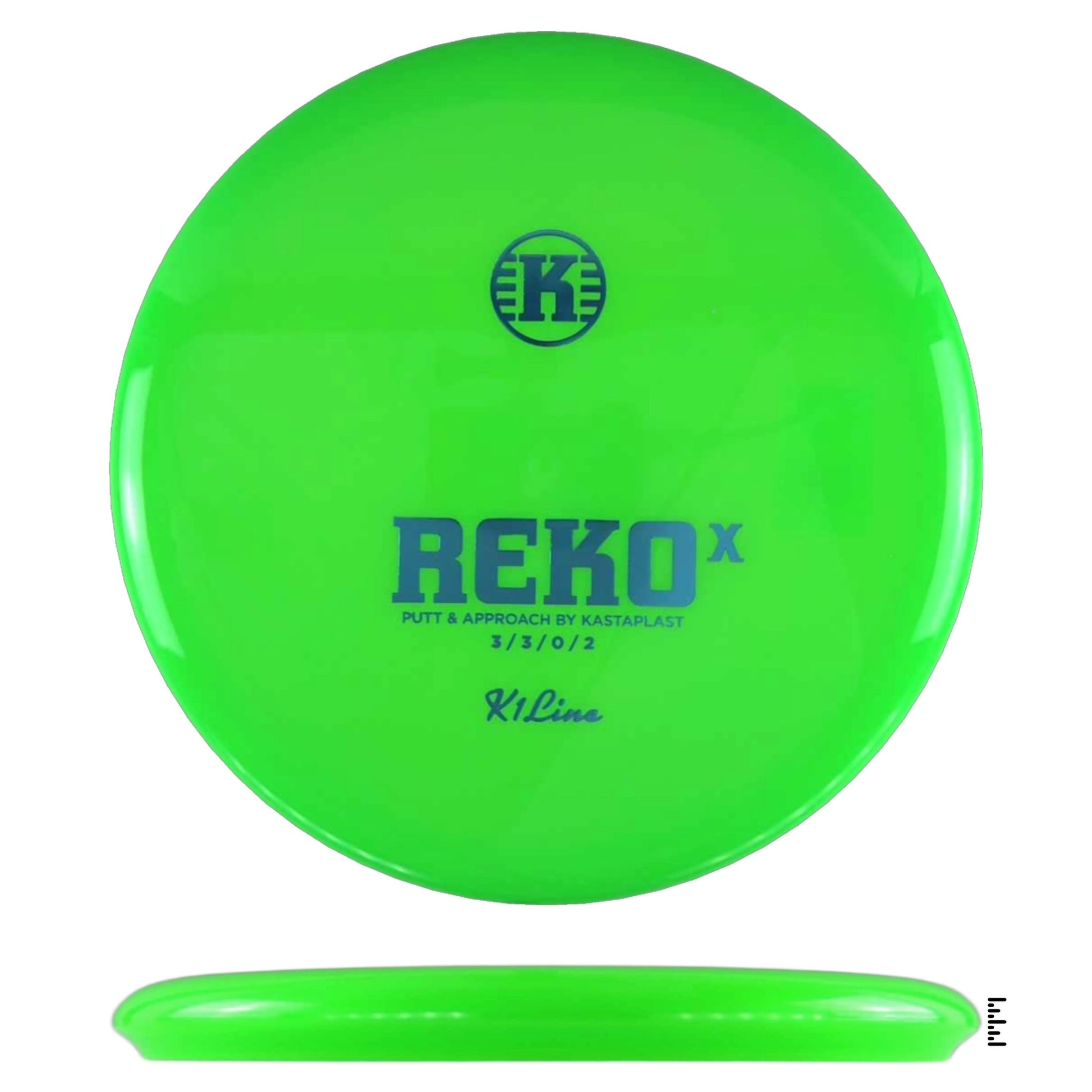 Kastaplast K1 Reko X - Green - Powergrip USA