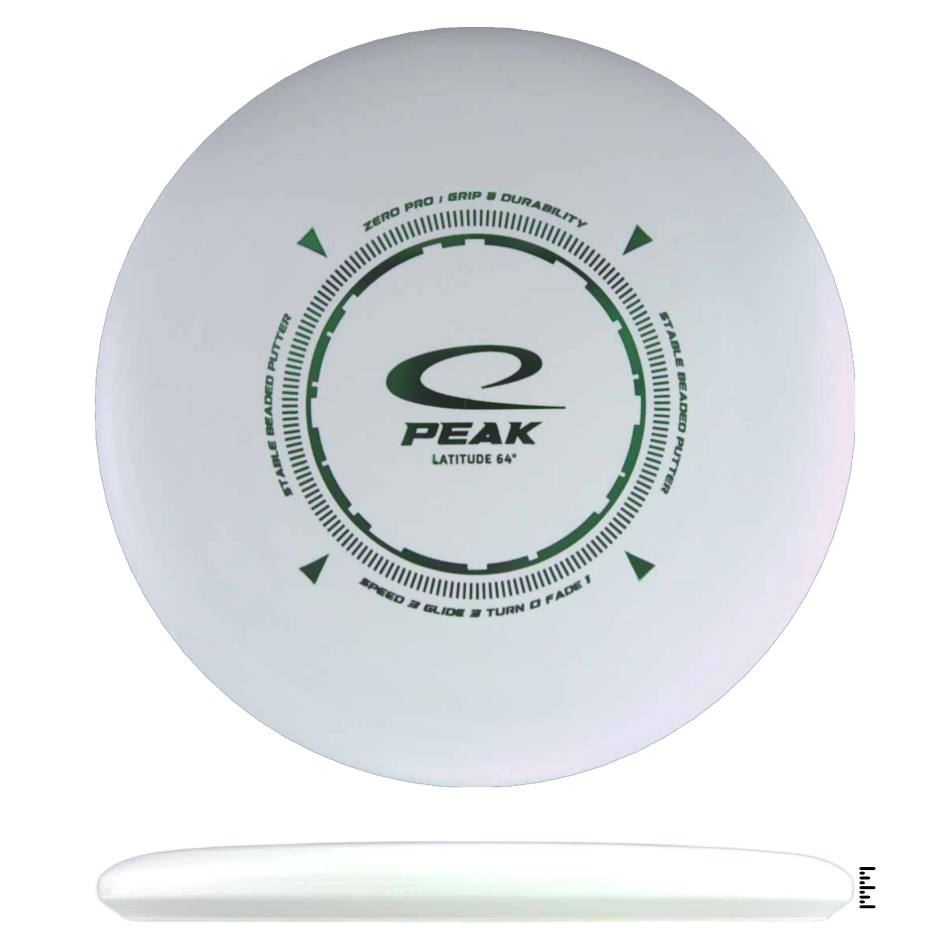 Latitude 64 Zero Pro Peak - White - Powergrip USA