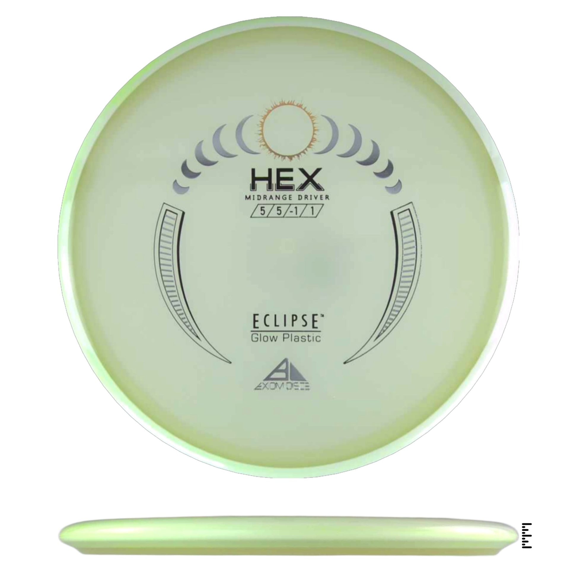 Axiom Discs Eclipse Hex - Grapefruit - Powergrip USA