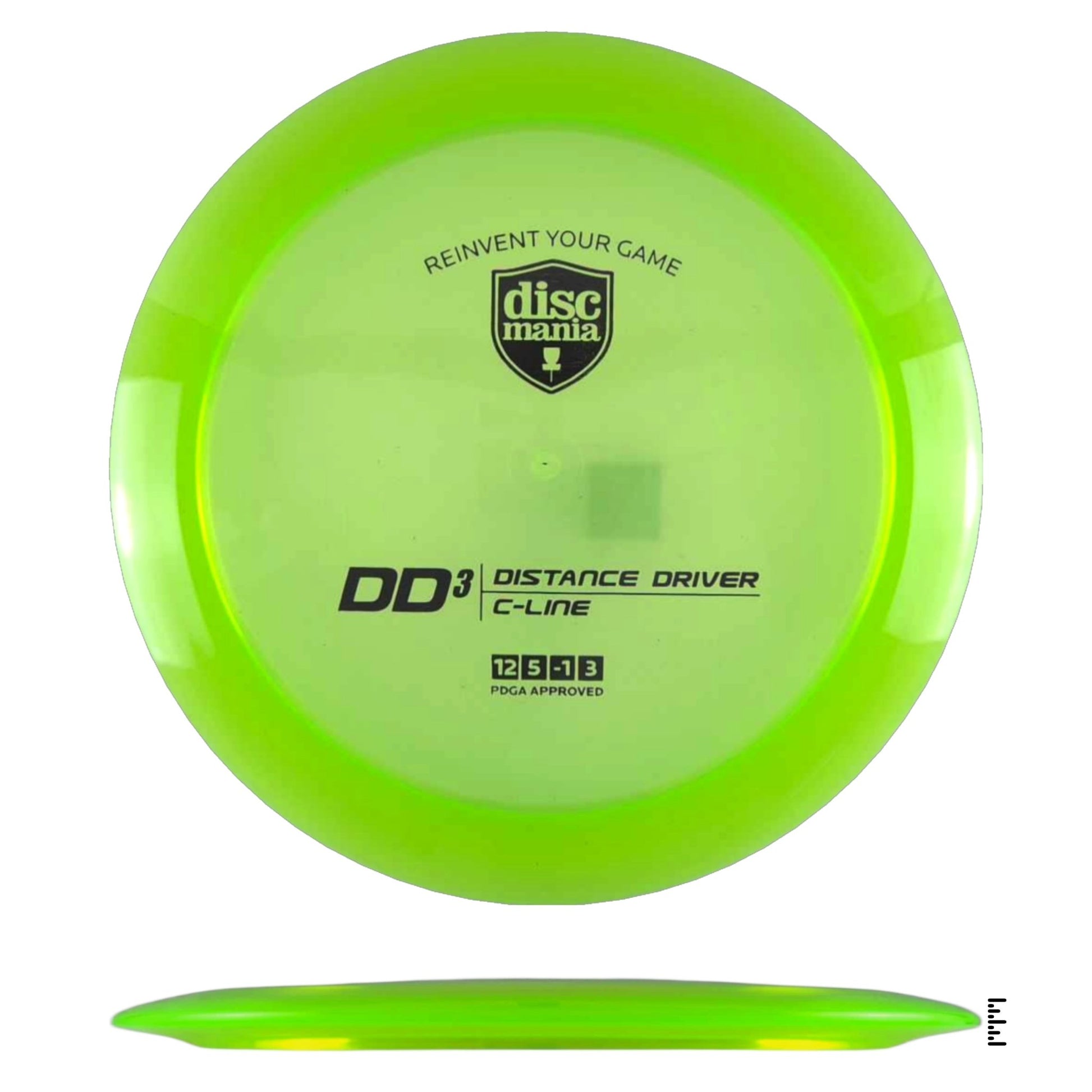 Discmania C - Line DD3 - Green - Powergrip USA