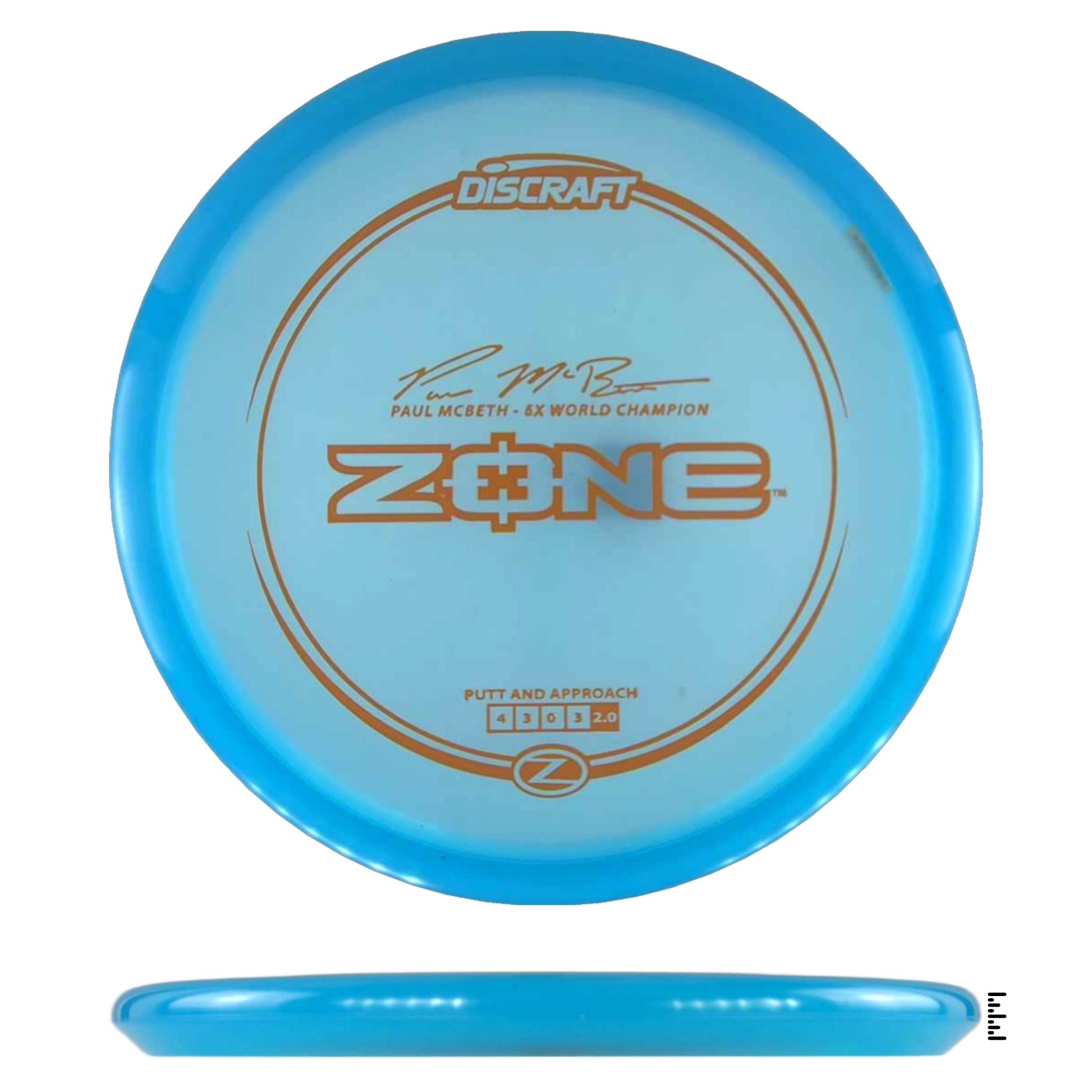 Discraft Z Line Zone Paul McBeth - Blue - Powergrip USA