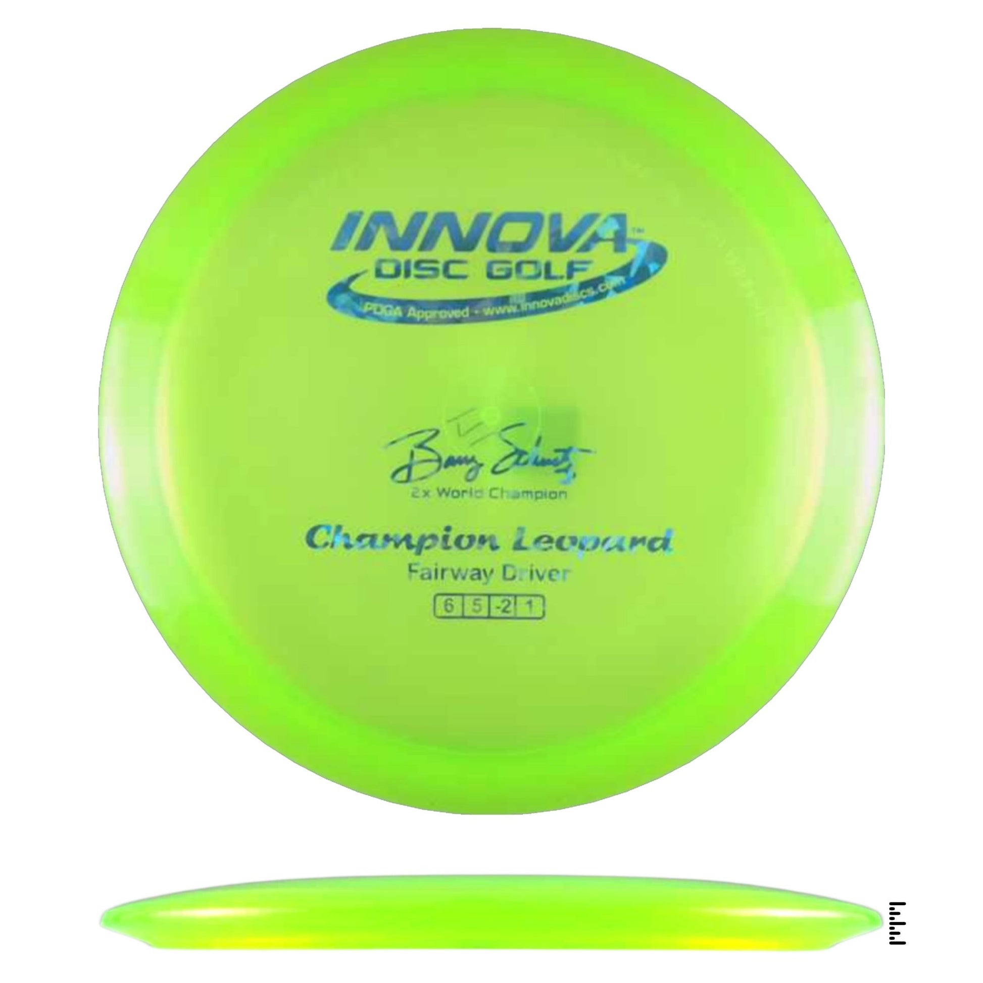 Innova Champion Leopard - Light Green - Powergrip USA