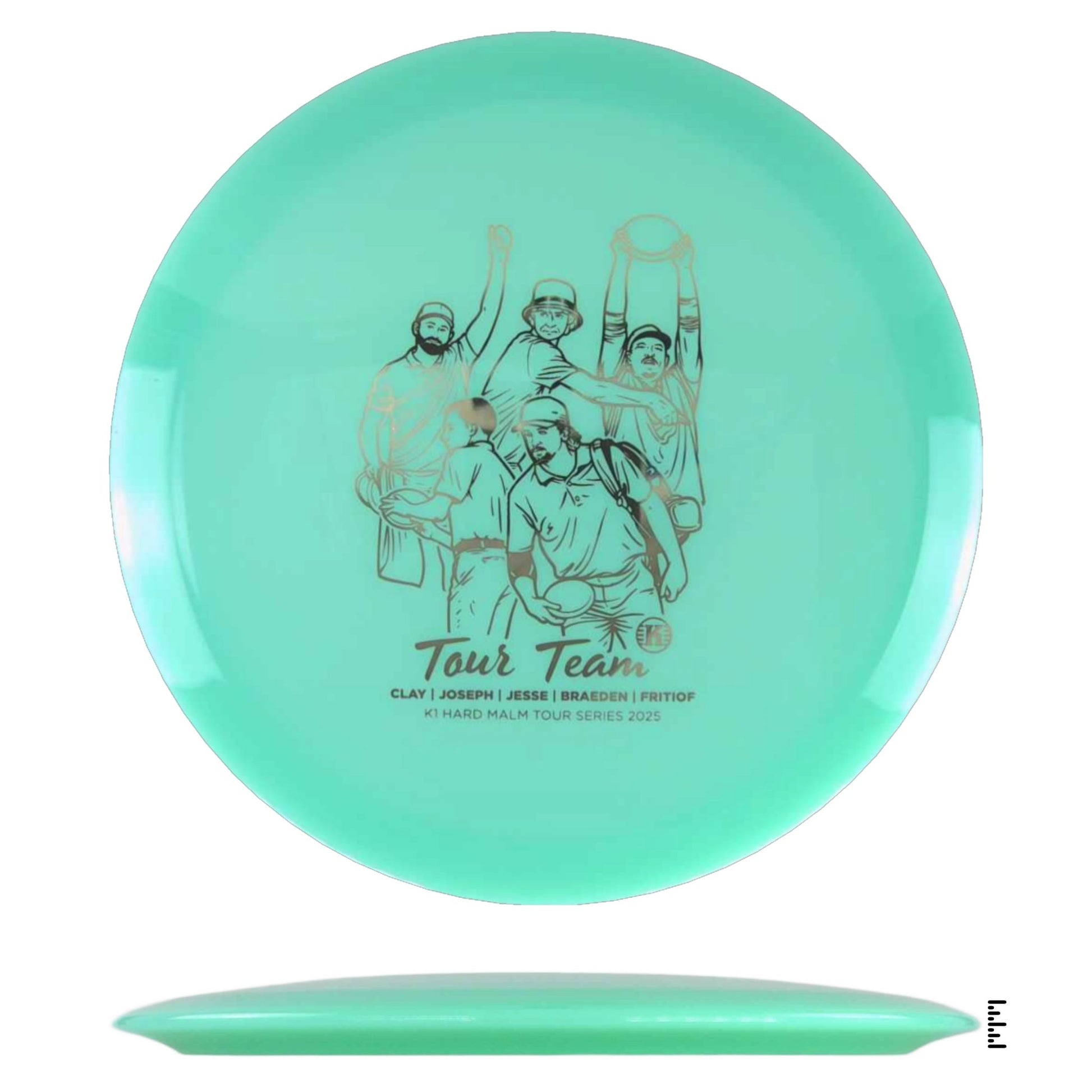 K1 Hard Malm 2025 Team Tour Series - Mint - Powergrip USA