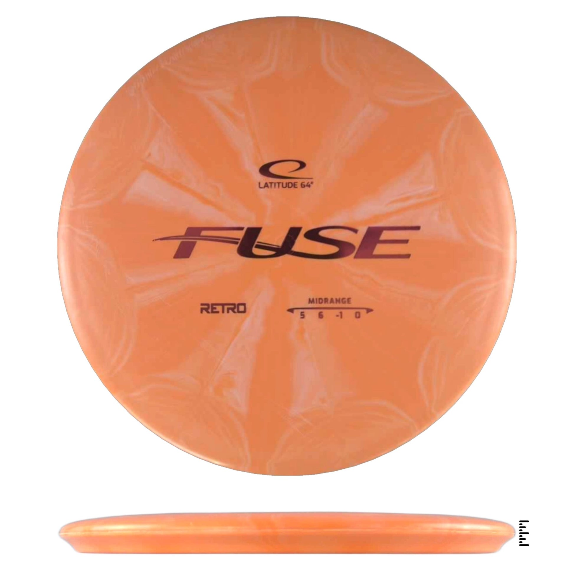 Latitude 64 Retro Burst Fuse - Orange - Powergrip USA