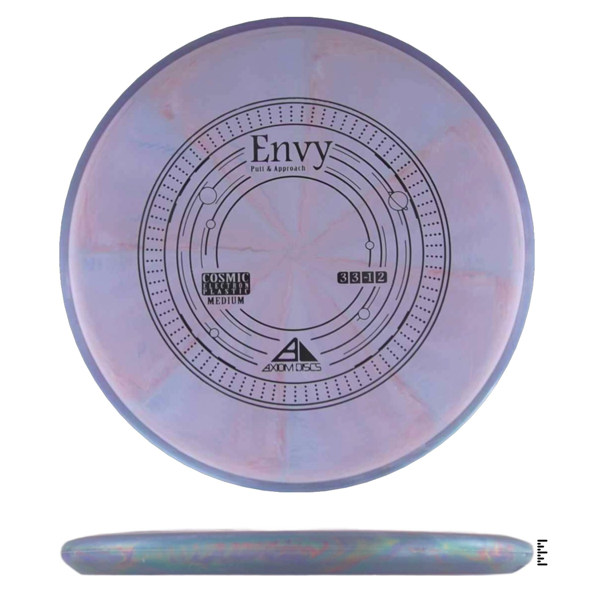 Axiom Discs Cosmic Electron Medium Envy - Plum / Violet - Powergrip USA