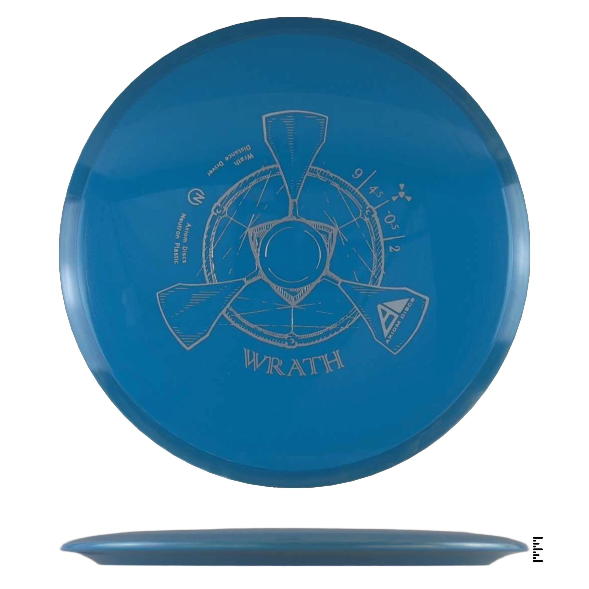Axiom Discs Neutron Wrath - Sky Blue / Cyan - Powergrip USA