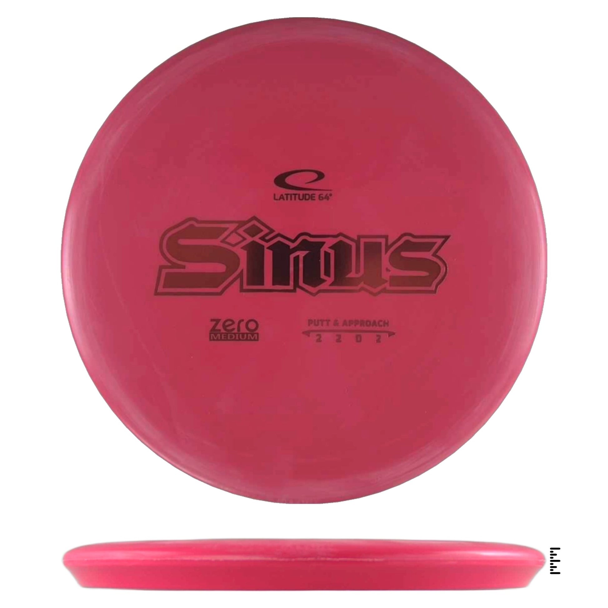 Latitude 64 Zero Medium Sinus - Red - Powergrip USA