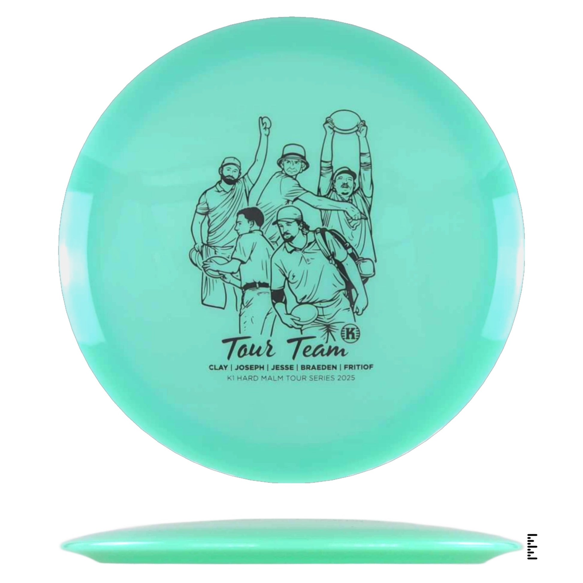 K1 Hard Malm 2025 Team Tour Series - Mint - Powergrip USA