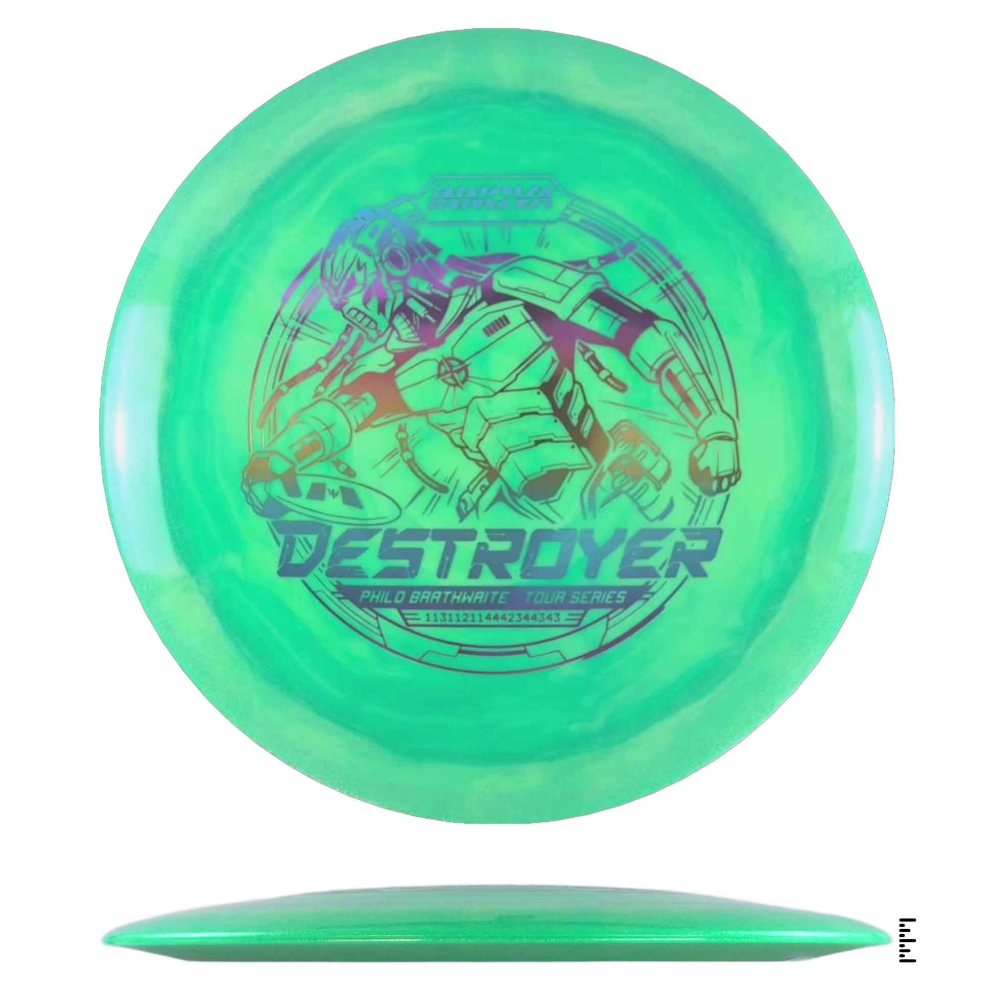 Star Destroyer 2025 Philo Brathwaite Tour Series - Green - Powergrip USA