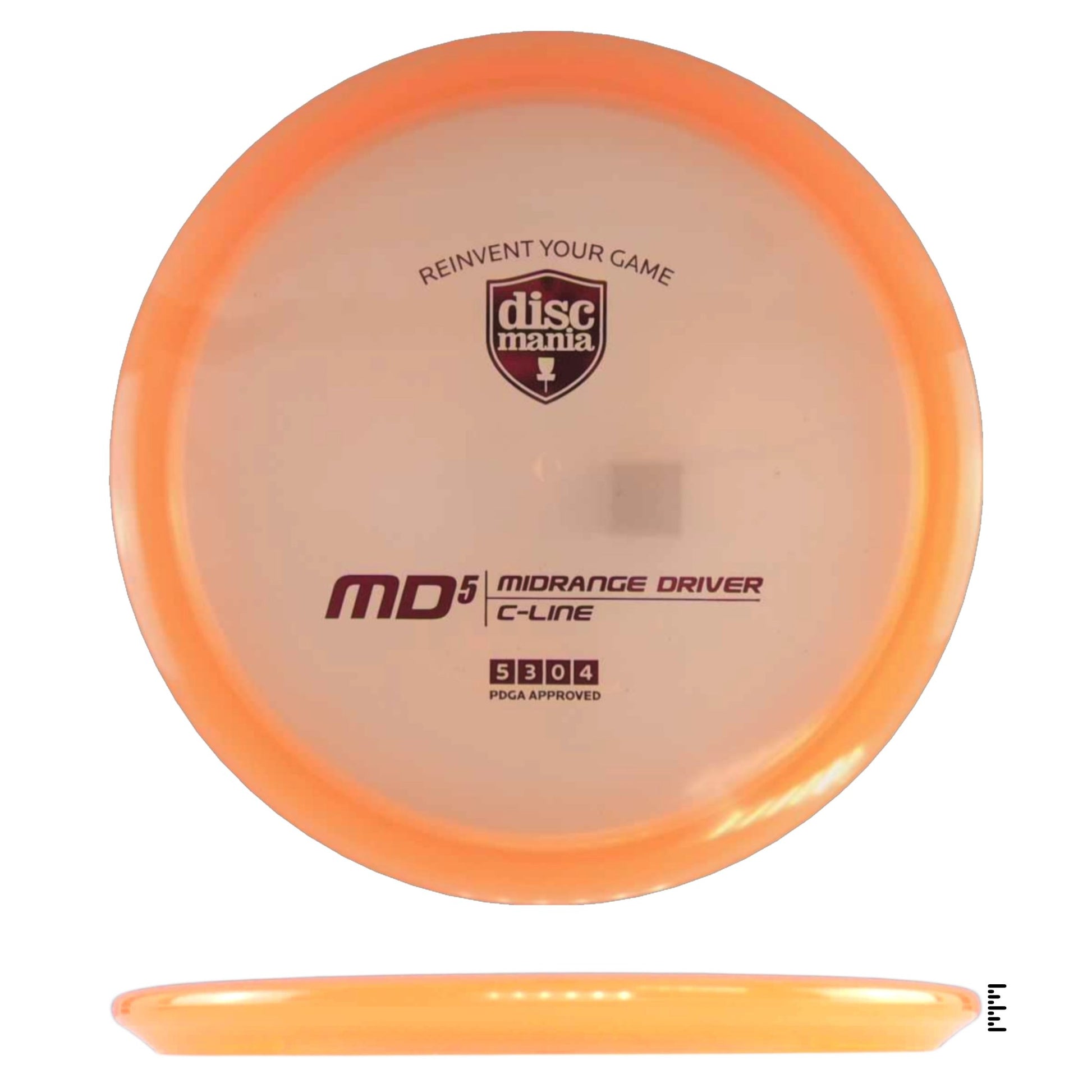 Discmania C - Line MD5 - Orange - Powergrip USA