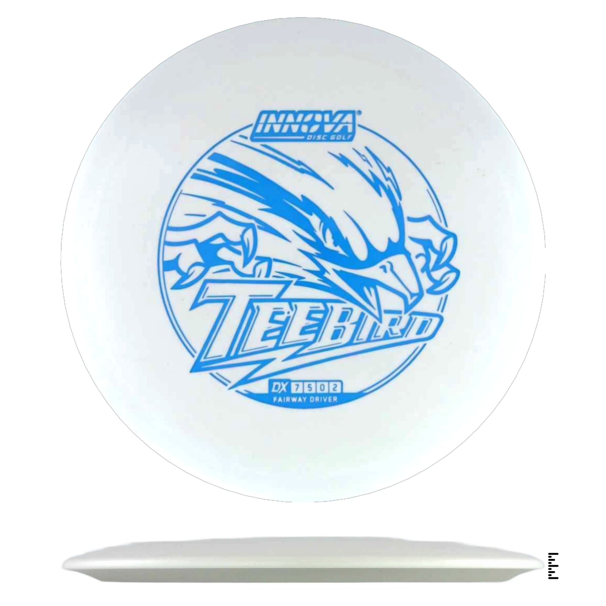 DX TeeBird - White - Powergrip USA