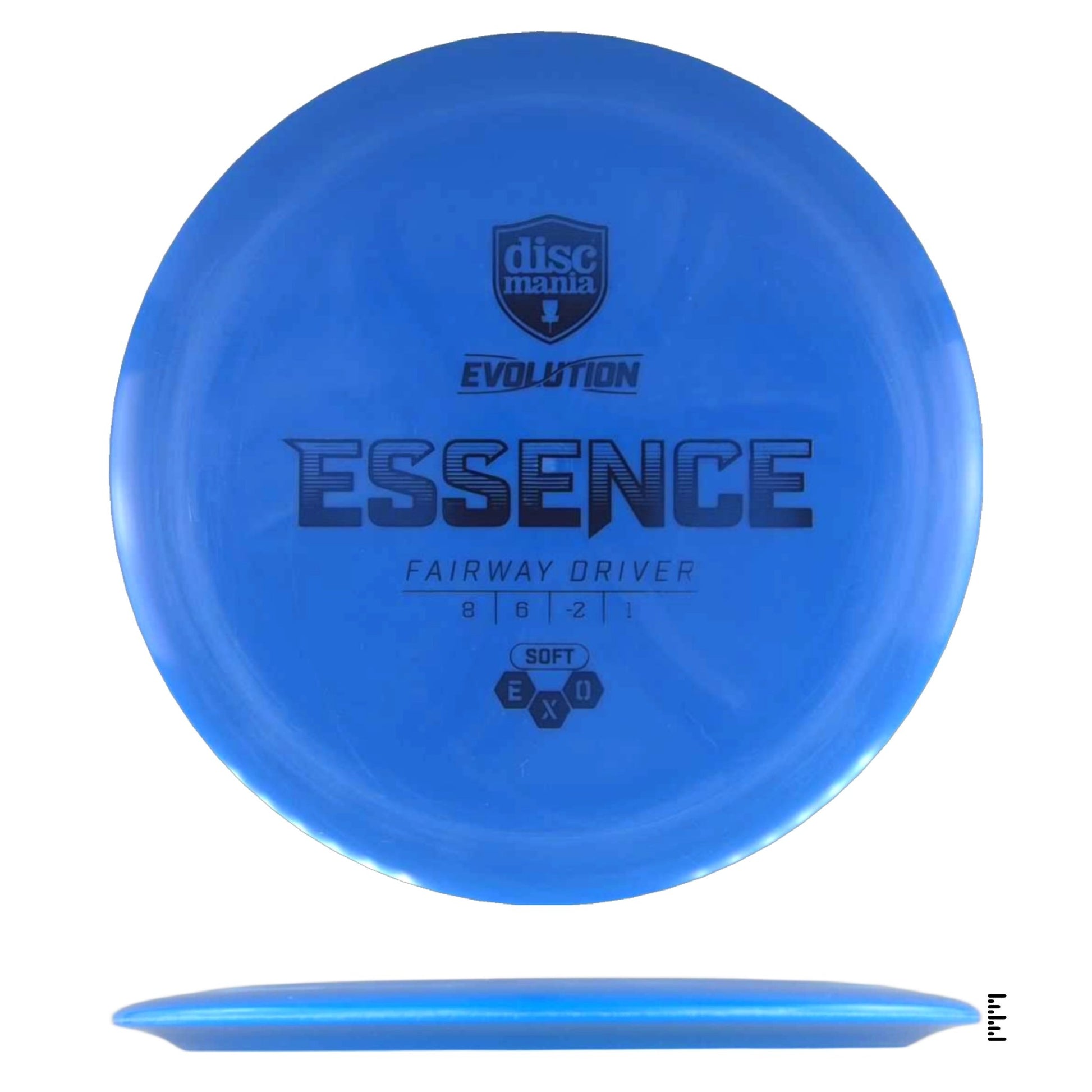Discmania Evolution Soft Exo Essence - Blue - Powergrip USA