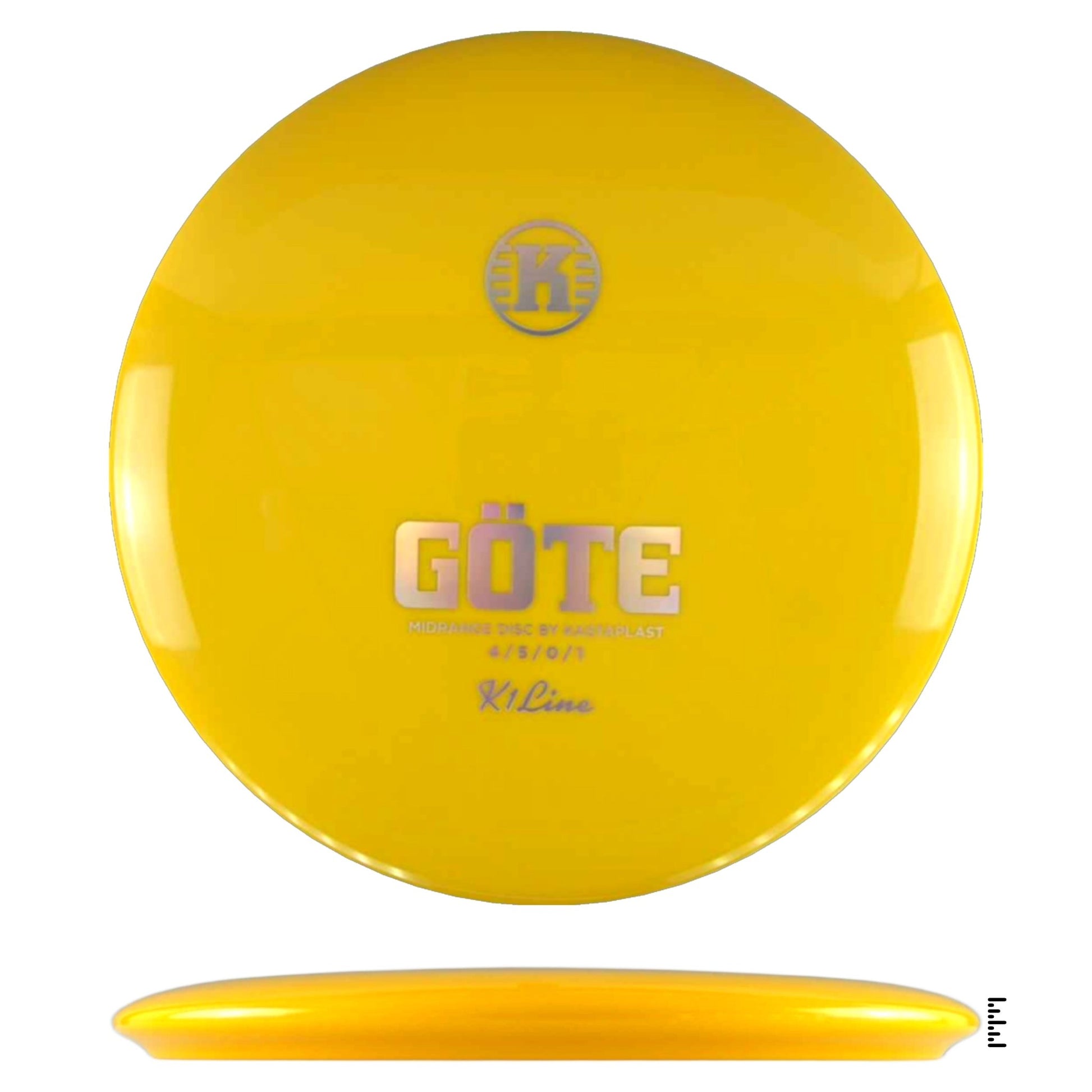 Kastaplast K1 Göte - Yellow - Powergrip USA