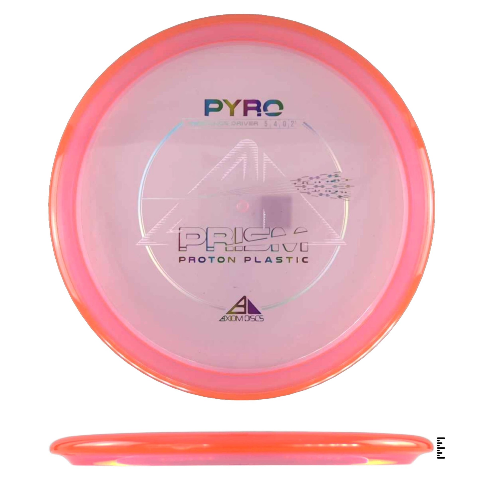 Axiom Discs Prism Proton Pyro - Pink / Orange - Powergrip USA