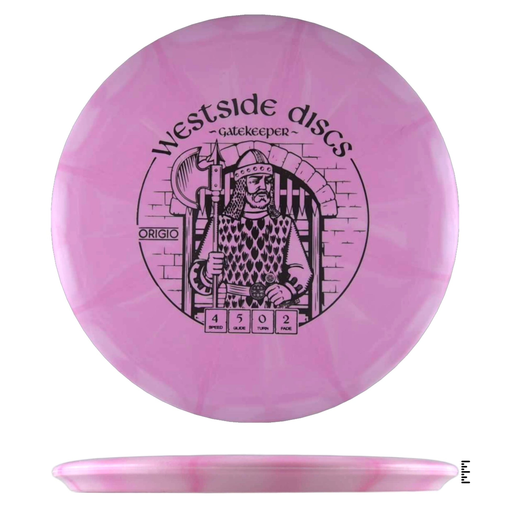 Westside Discs BT Origio Burst Gatekeeper - Pink - Powergrip USA