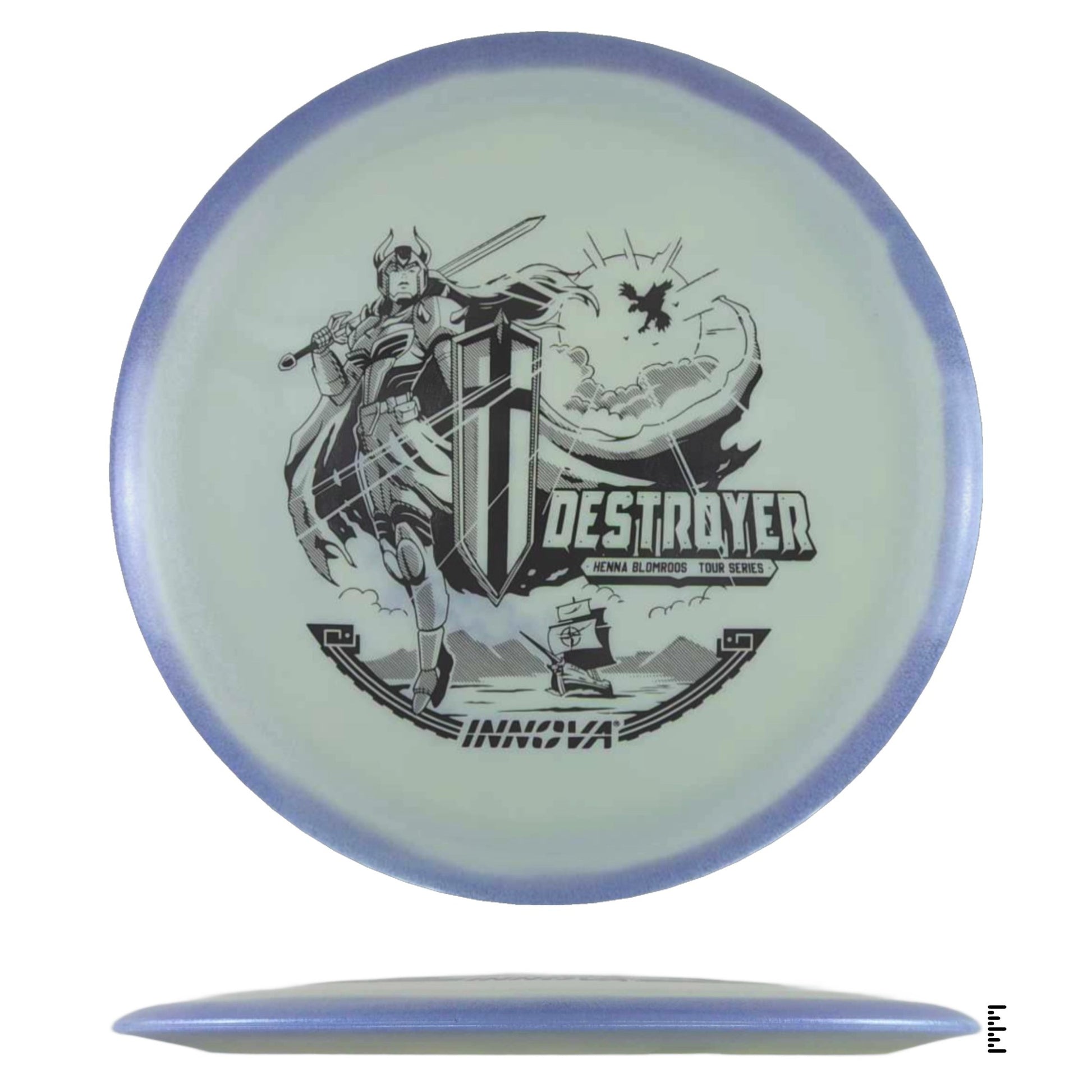 Proto Glow Halo Star Destroyer 2025 Henna Blomroos Tour Series - White / Blue - Powergrip USA