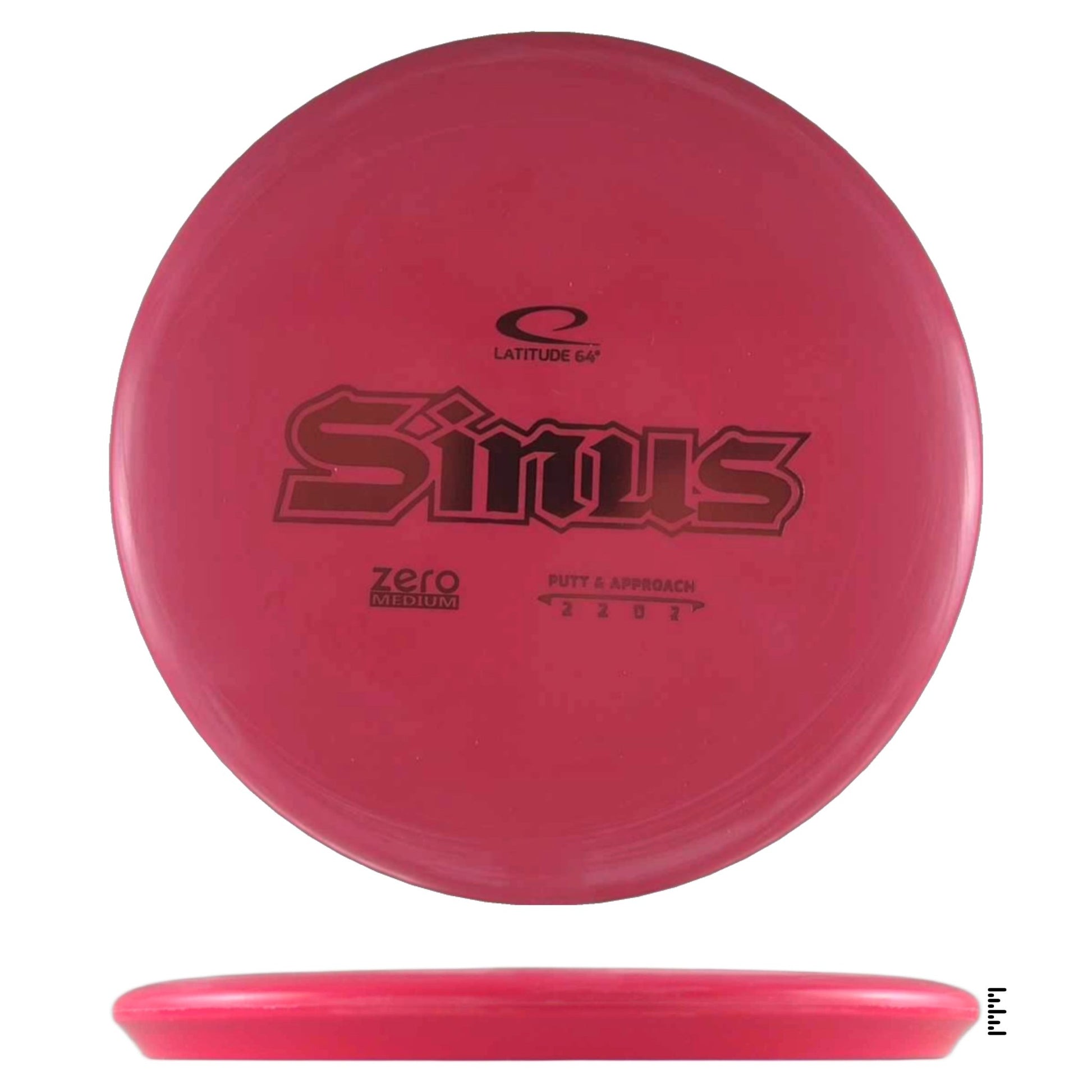 Latitude 64 Zero Medium Sinus - Red - Powergrip USA