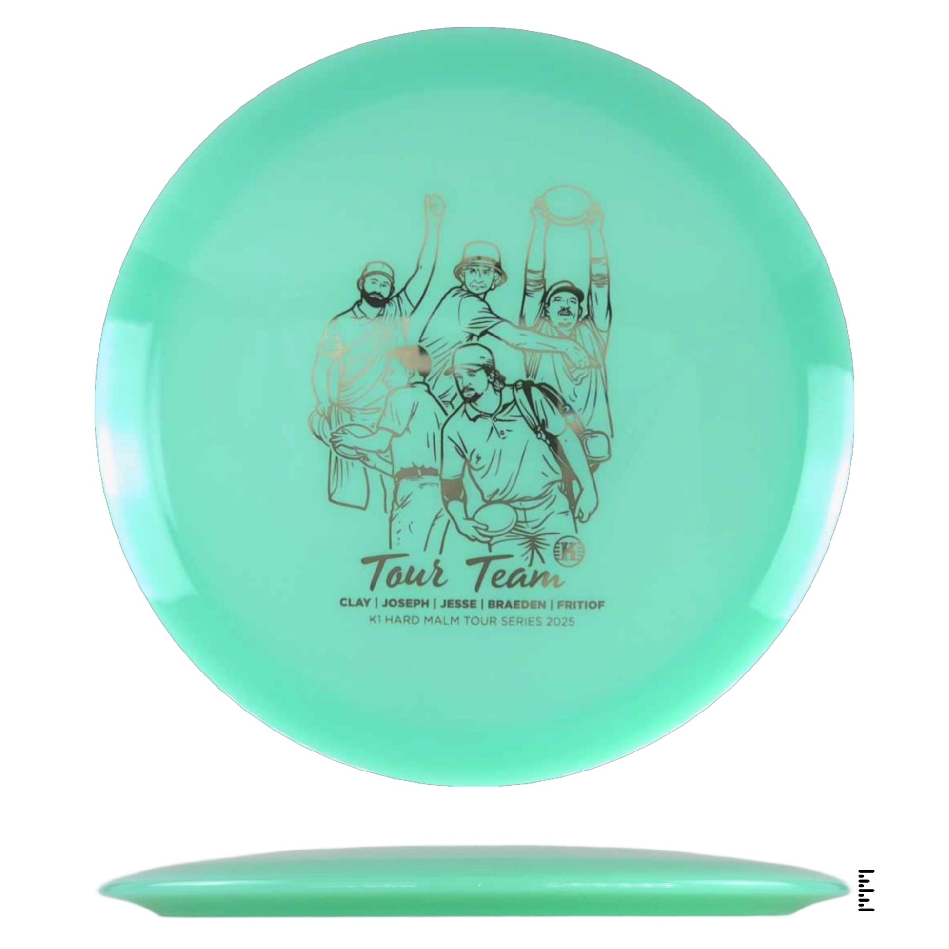 K1 Hard Malm 2025 Team Tour Series - Mint - Powergrip USA