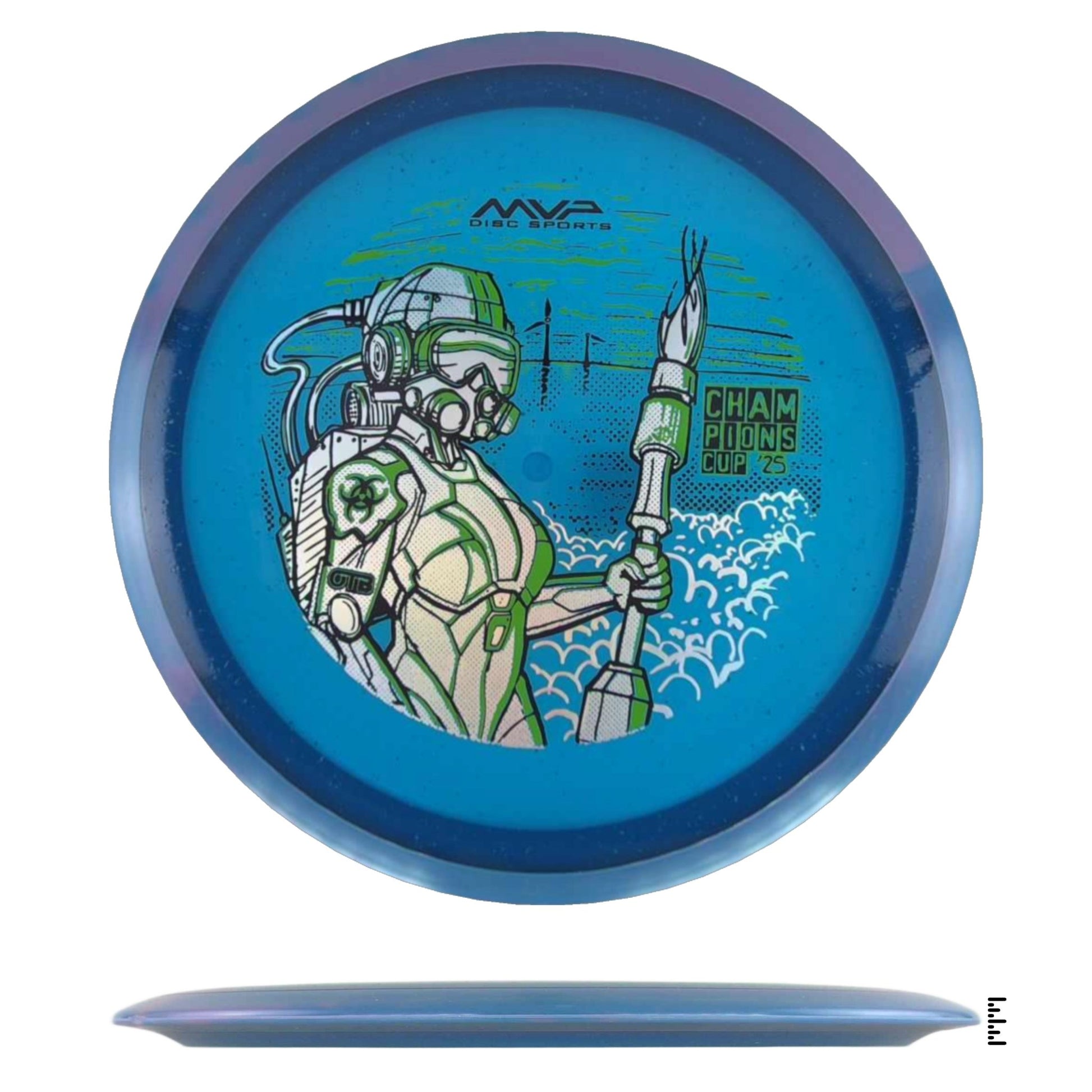 Particle Glow Proton Virus - Champions Cup Edition - Blue / Plum - Powergrip USA