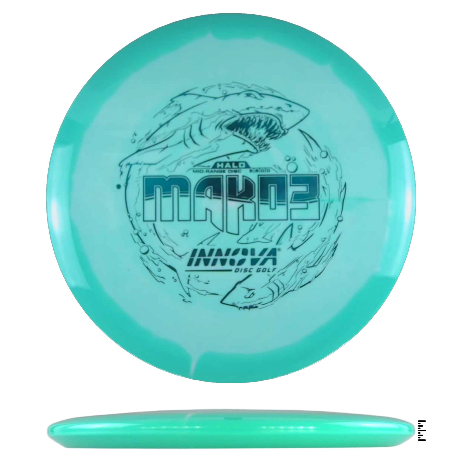 Innova Halo Mako3 - White / Turquoise - Powergrip USA