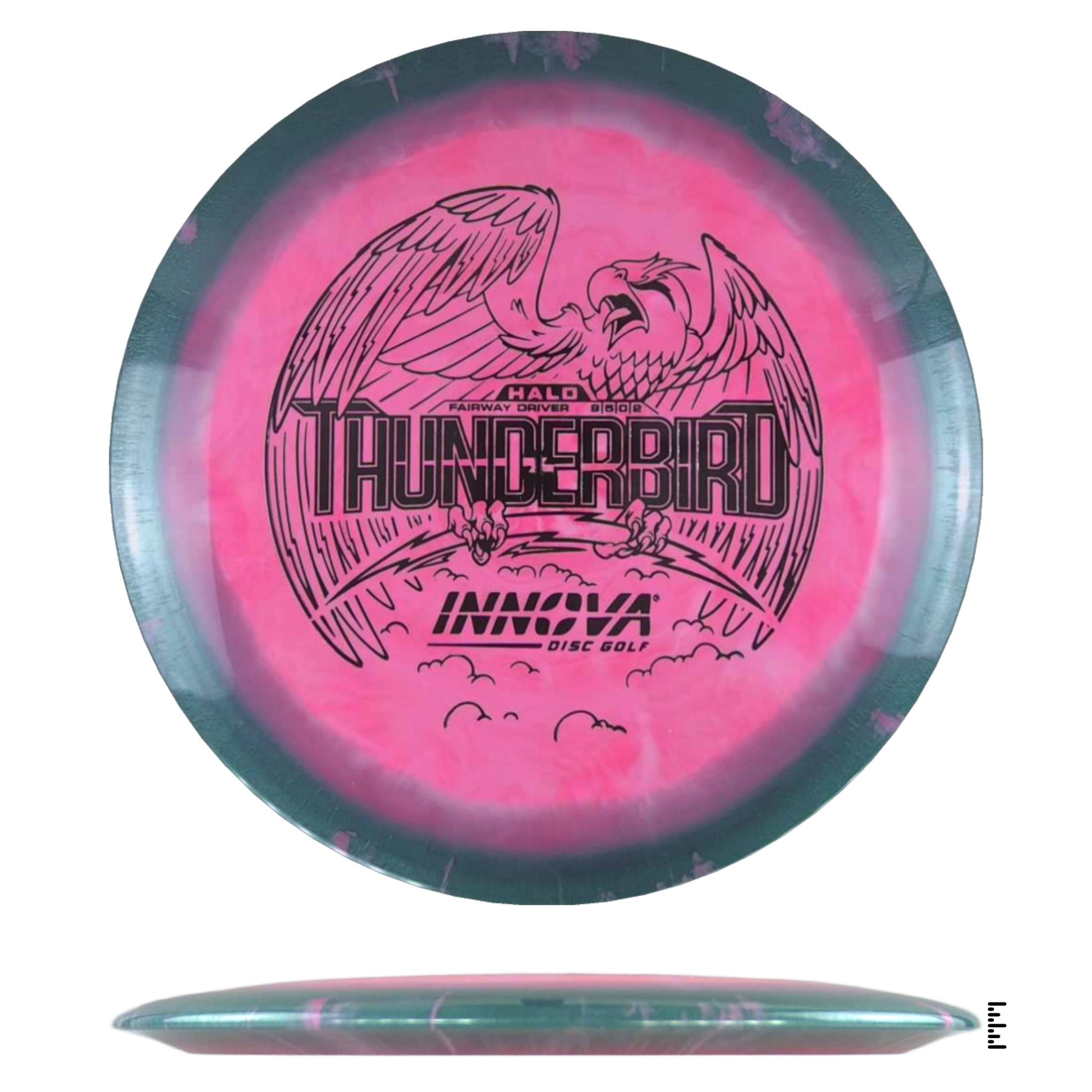 Innova Halo ThunderBird - Pink / Forest Green - Powergrip USA