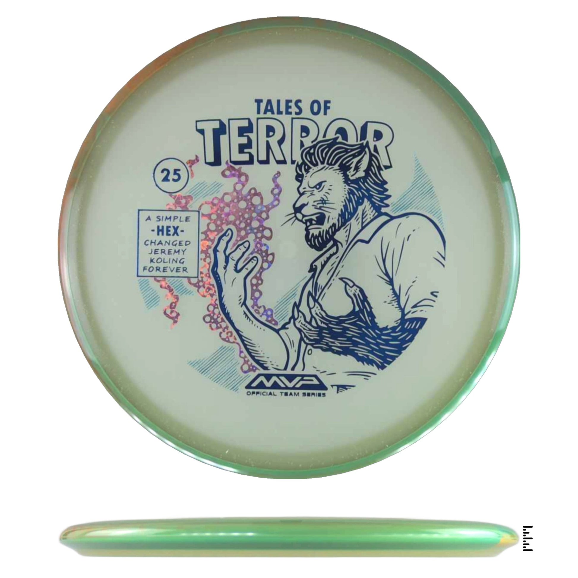 Axiom Discs Particle Eclipse Hex - 2025 Halloween Special Edition - Unique - Powergrip USA