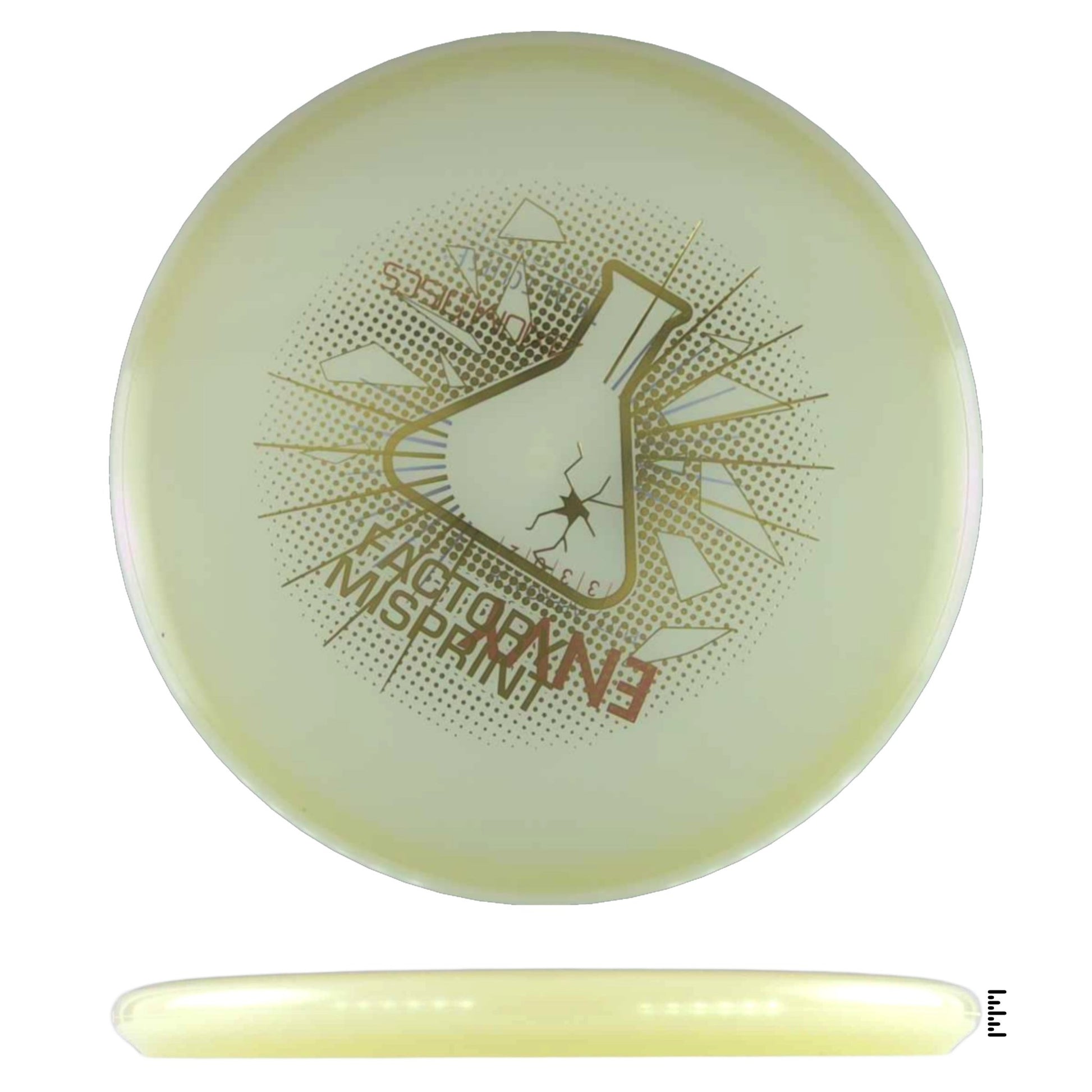 Axiom Discs Total Eclipse Envy Factory Misprint - Glow - Powergrip USA