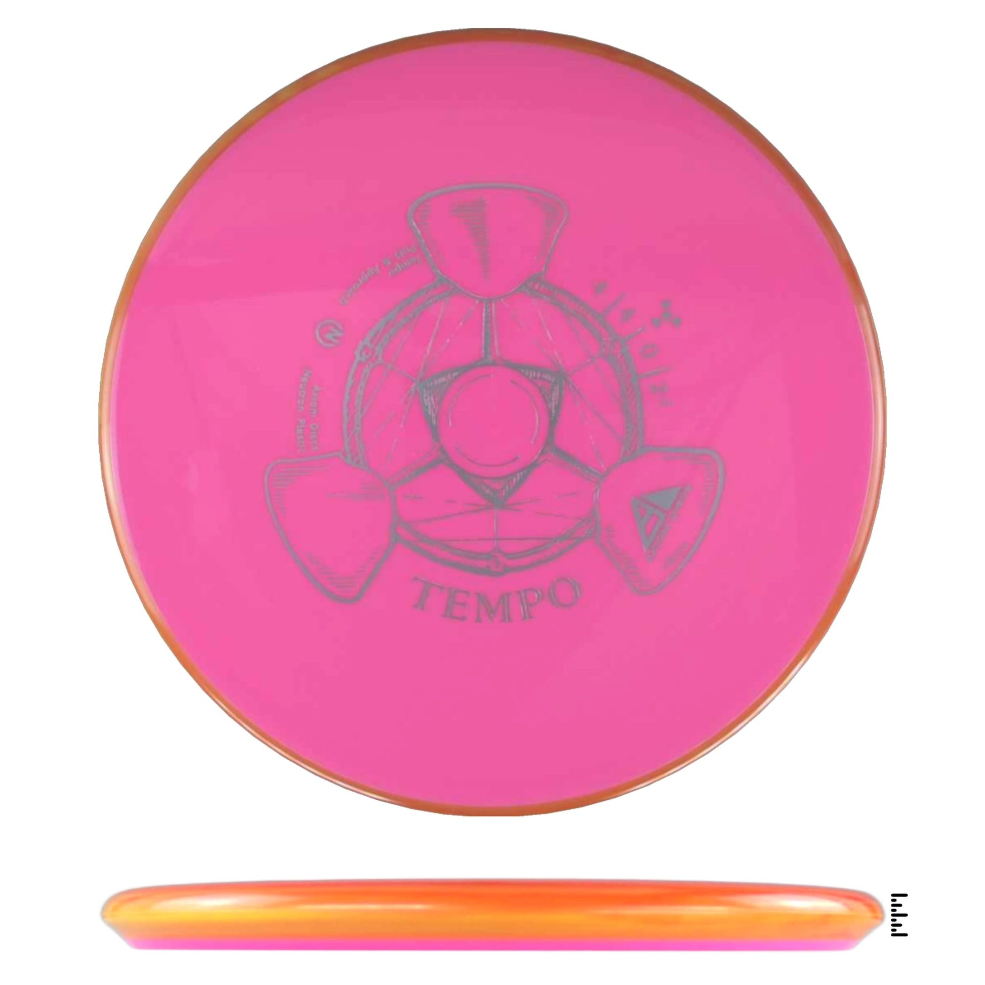 Axiom Discs Neutron Tempo - Pink / Orange - Powergrip USA